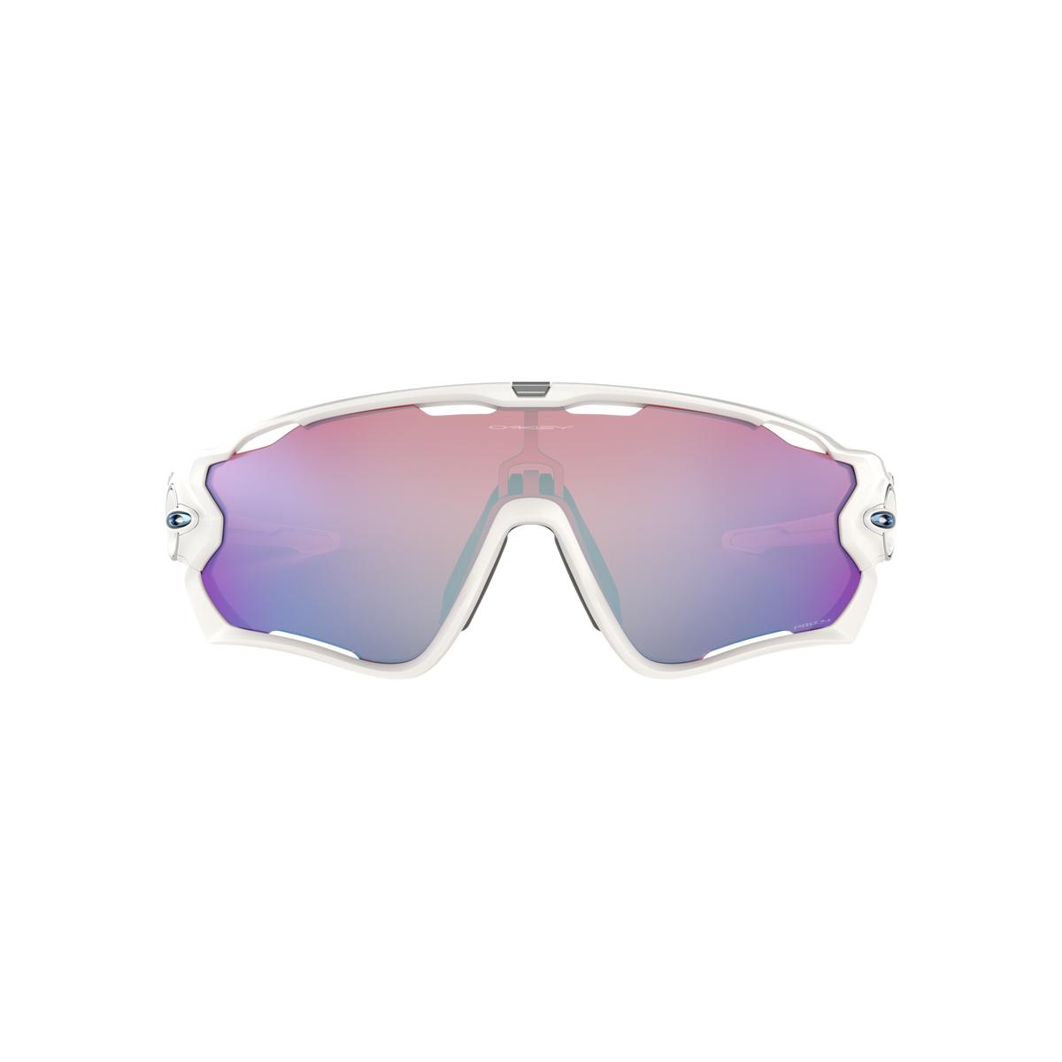 Oakley Jawbreaker-Polished White Prizm Snow Sapphire