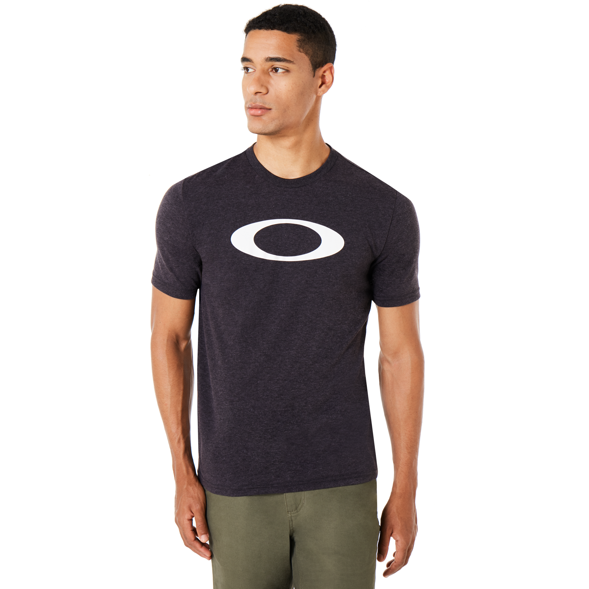 Oakley O-Bold Ellipse Tee-Blackout Lt Htr