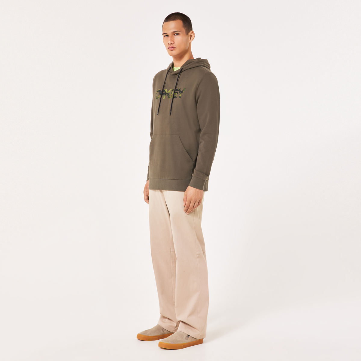 Oakley B1B Po Hoodie 2.0-Tiger Camo Green