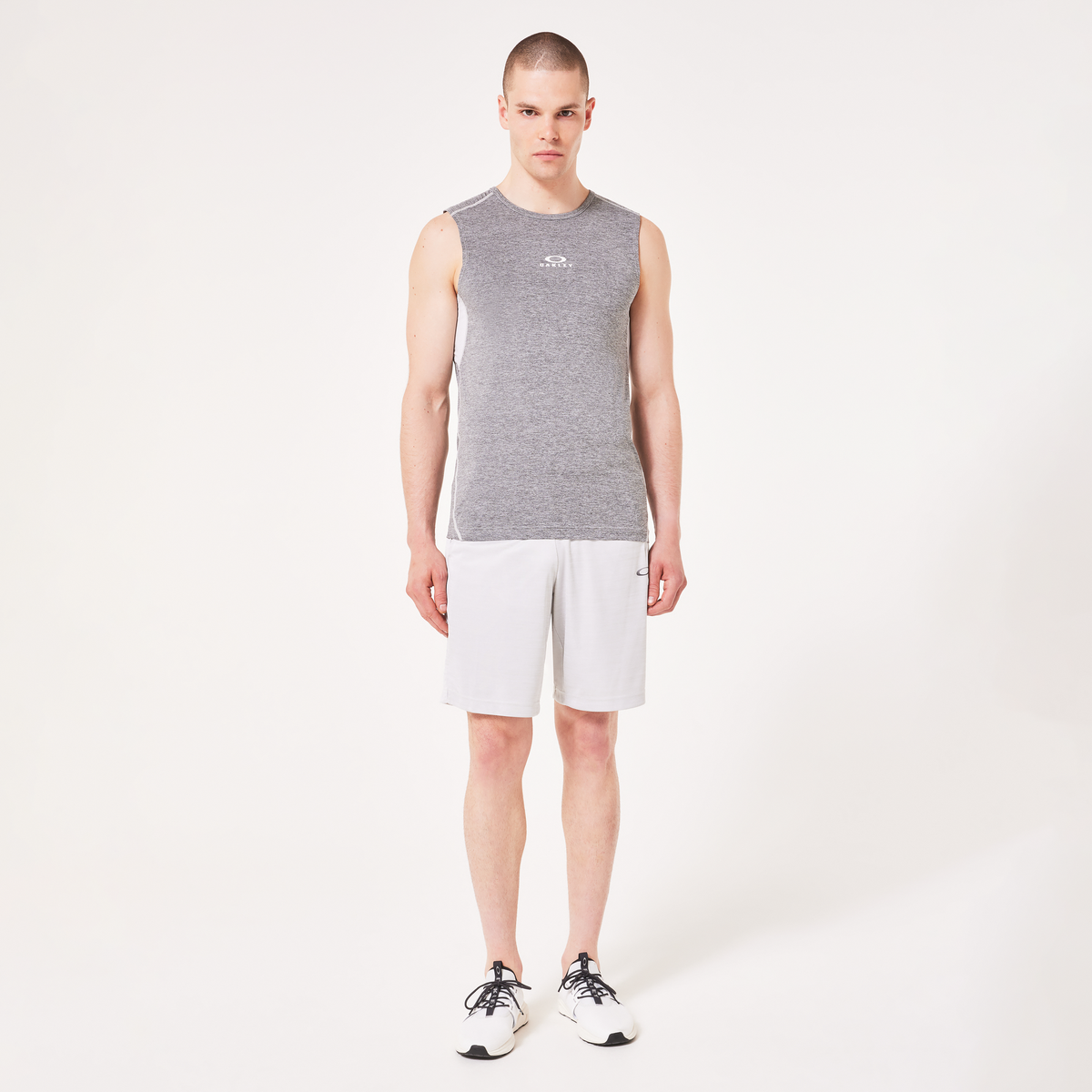 Oakley O Fit Rc Sleeveless Tee-Uniform/Lunar Hthr