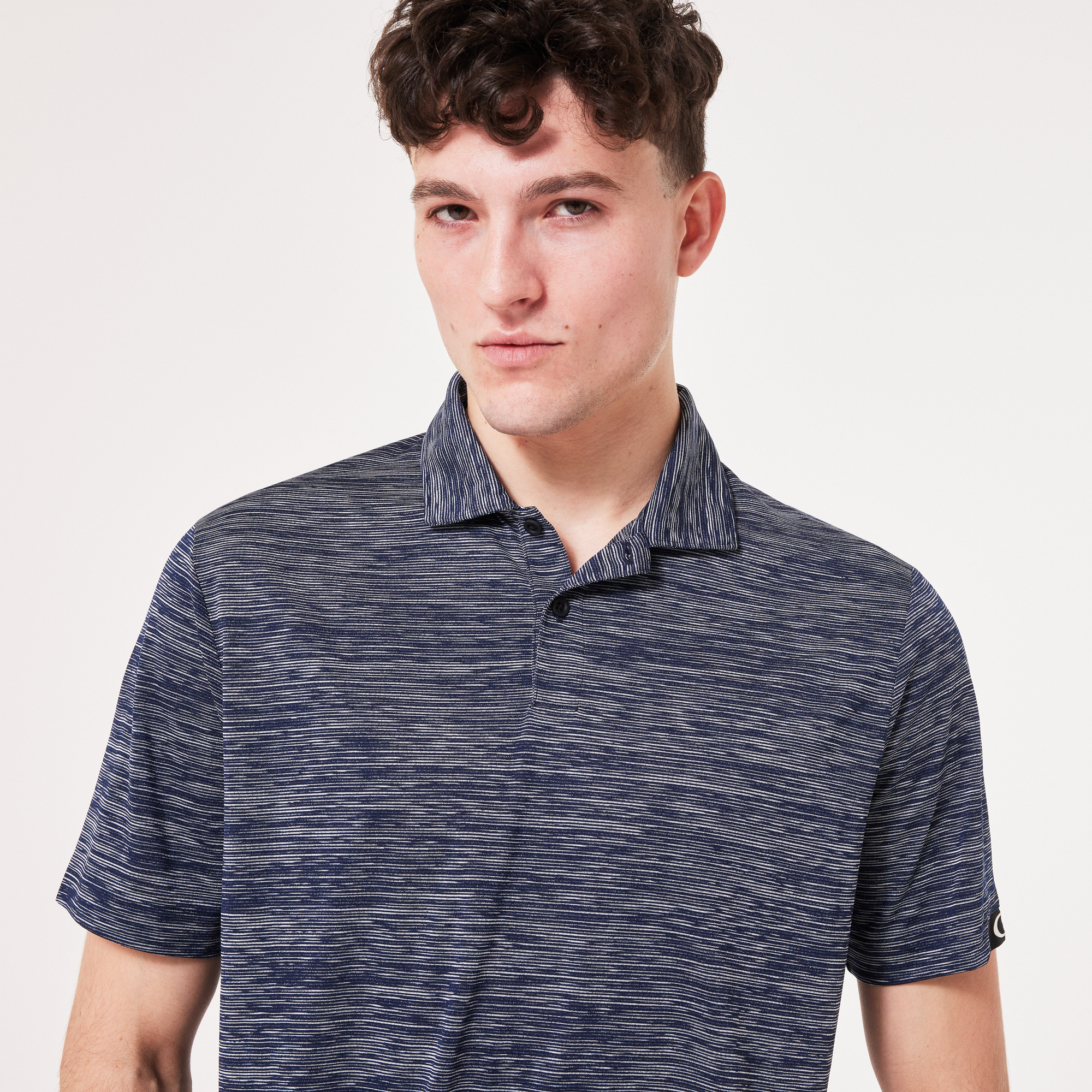 Oakley Gravity Pro Polo-Navy/White Hthr