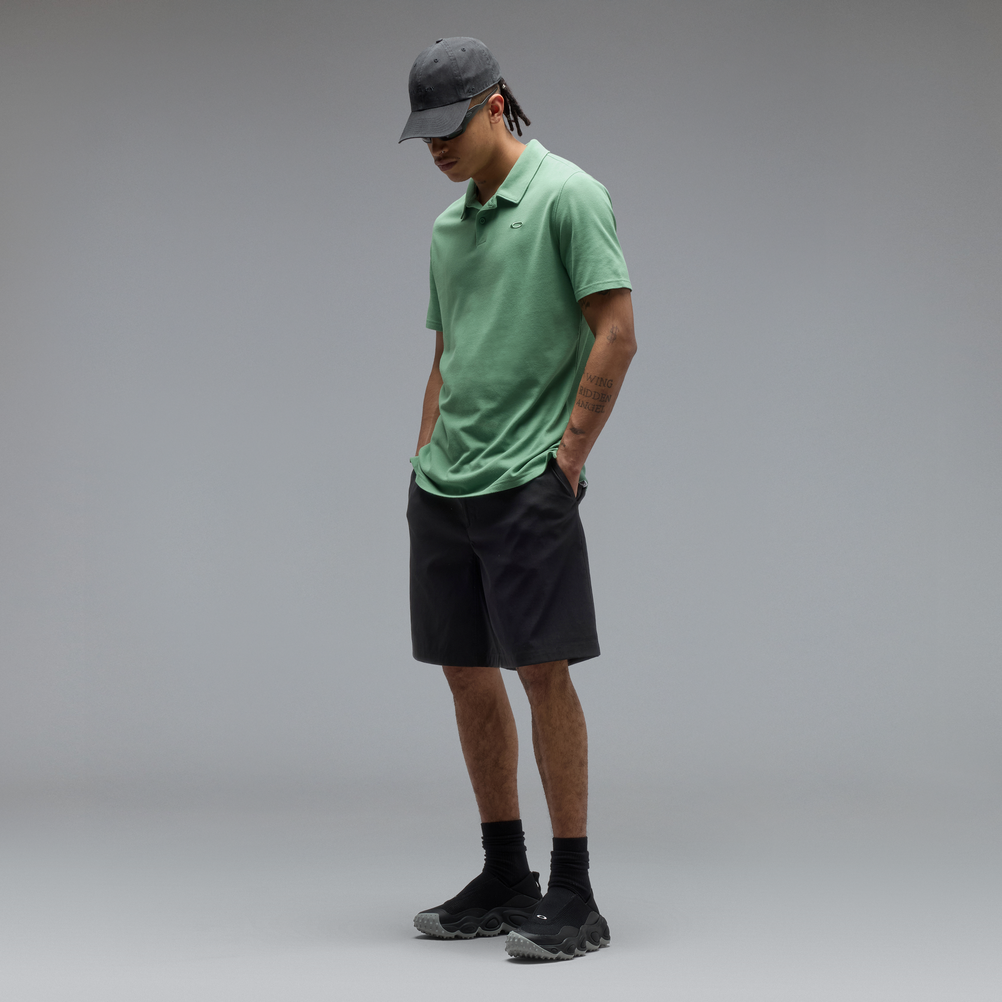 Oakley Relax Urban Polo-Nile Green
