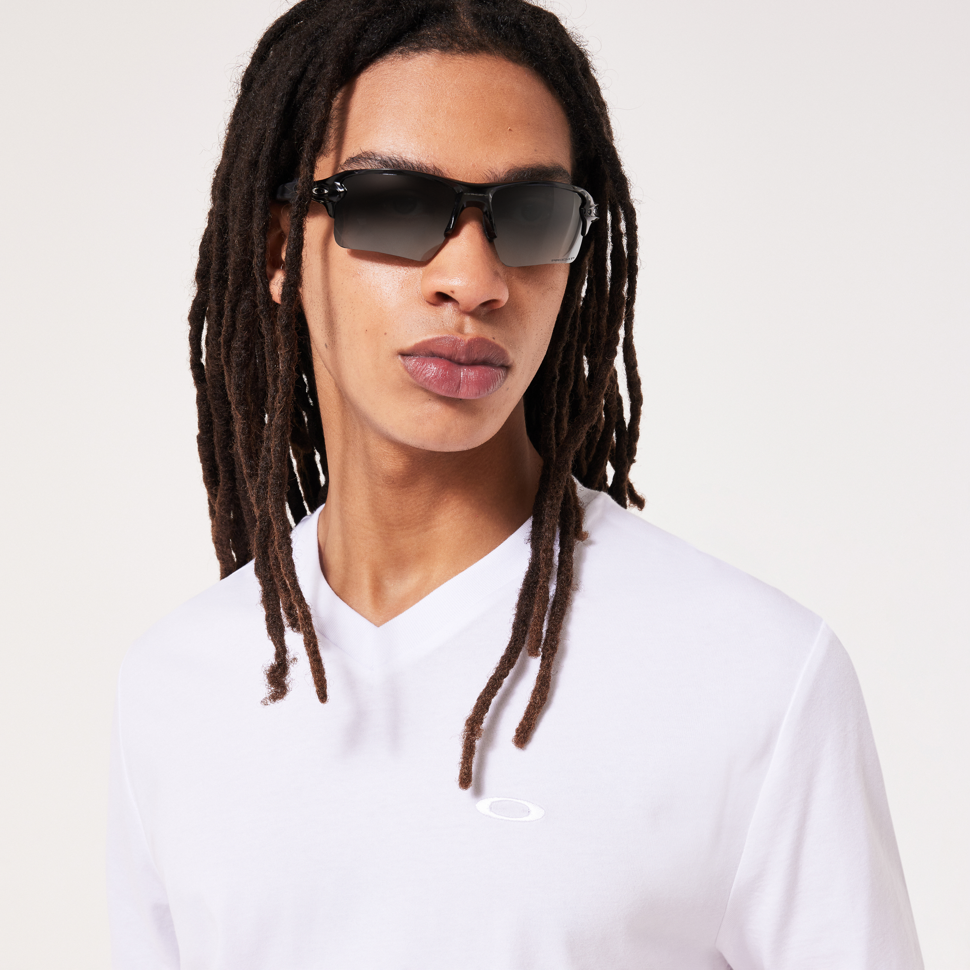 Oakley Relax V-Neck Tee-White