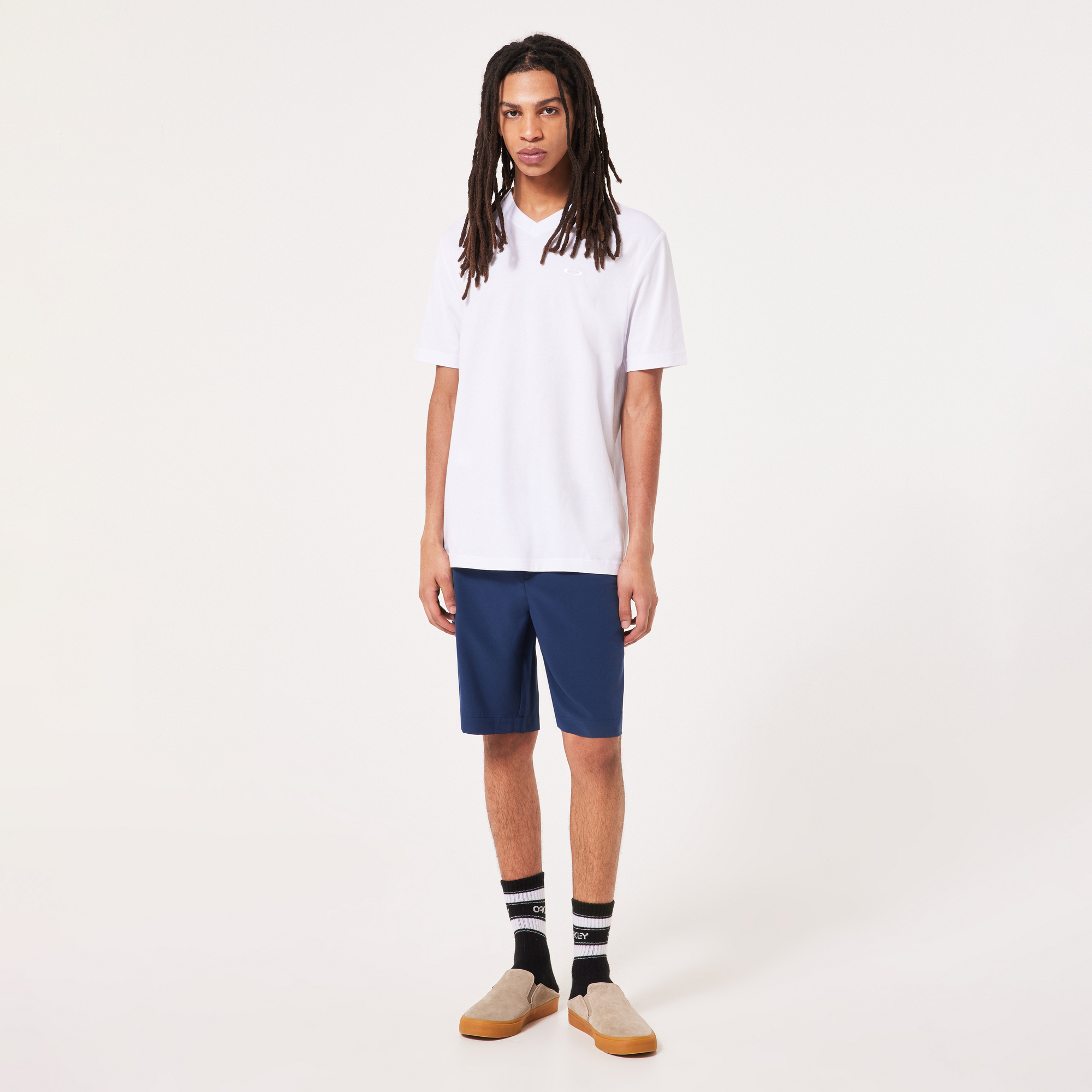Oakley Relax V-Neck Tee-White