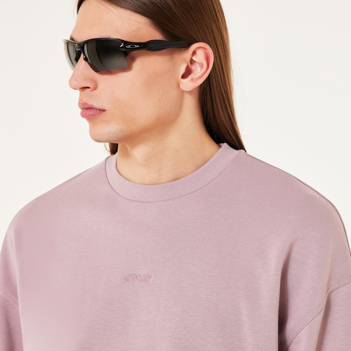 Oakley B1B Repeated Crew Neck Sweatshirt-Toadstool
