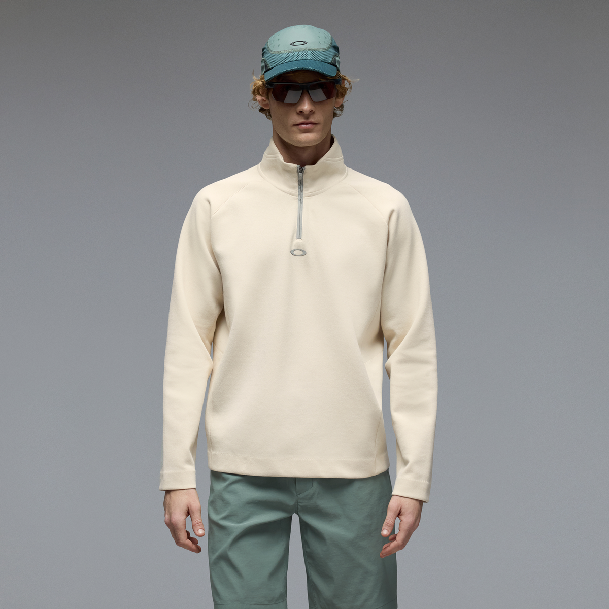 Oakley Platform Qtr Zip - Mist