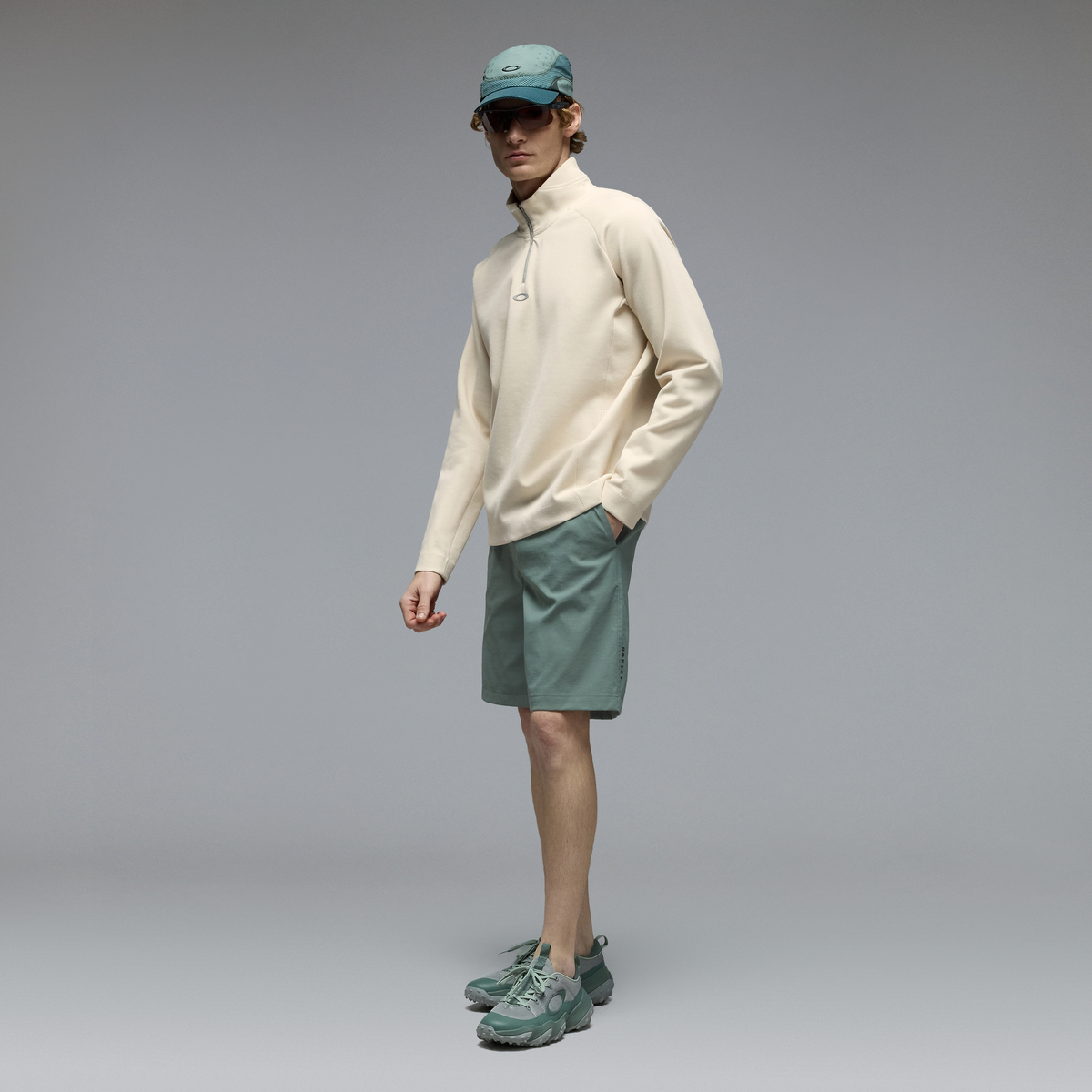 Oakley Platform Qtr Zip - Mist
