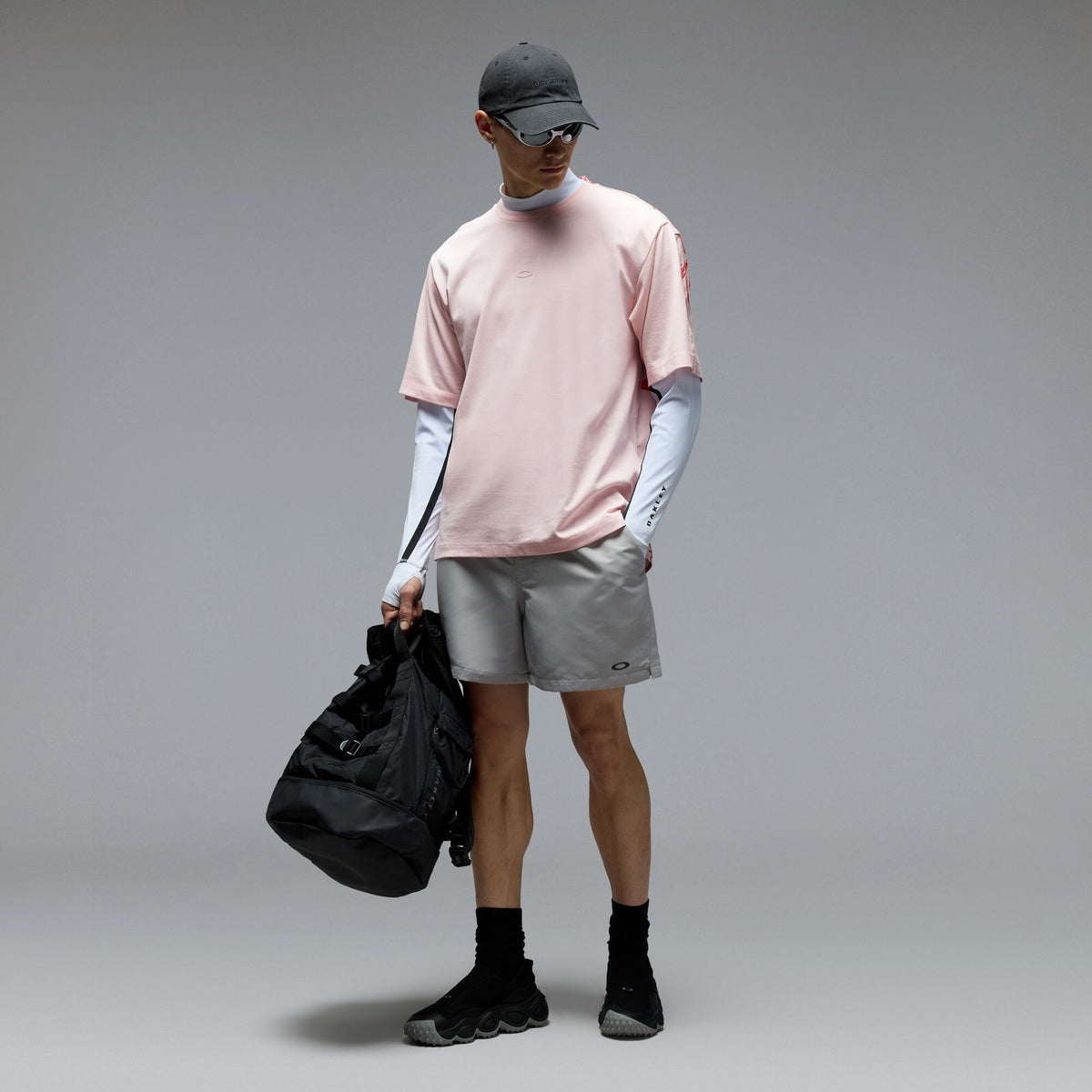 Hibiscus Breeze Tee - Faded Pink