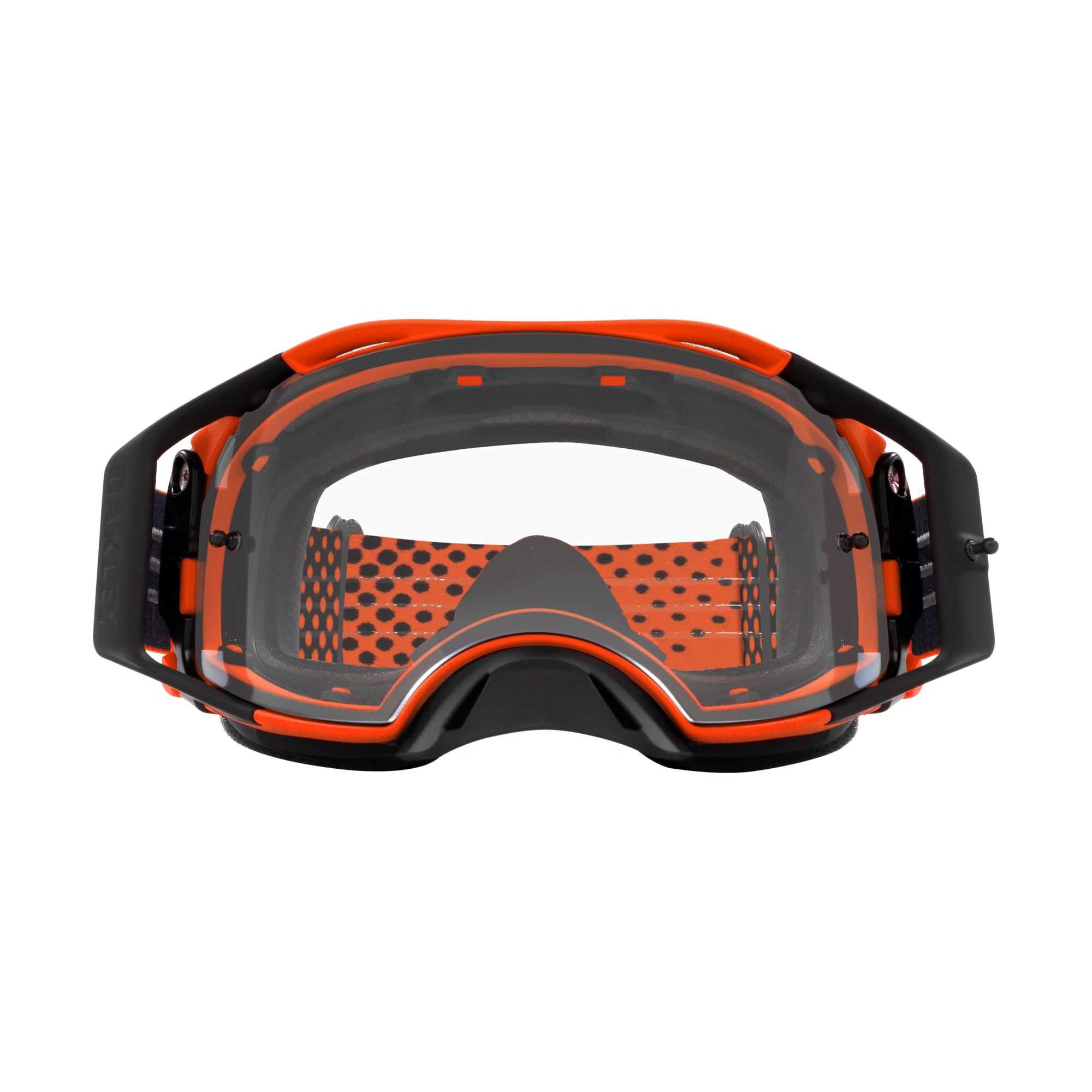 Oakley Airbrake Mx-Moto Orange Clear