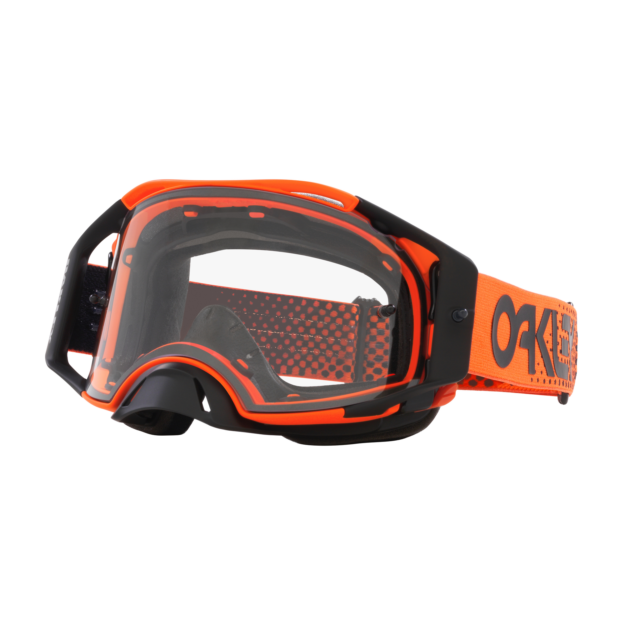 Oakley Airbrake Mx-Moto Orange Clear