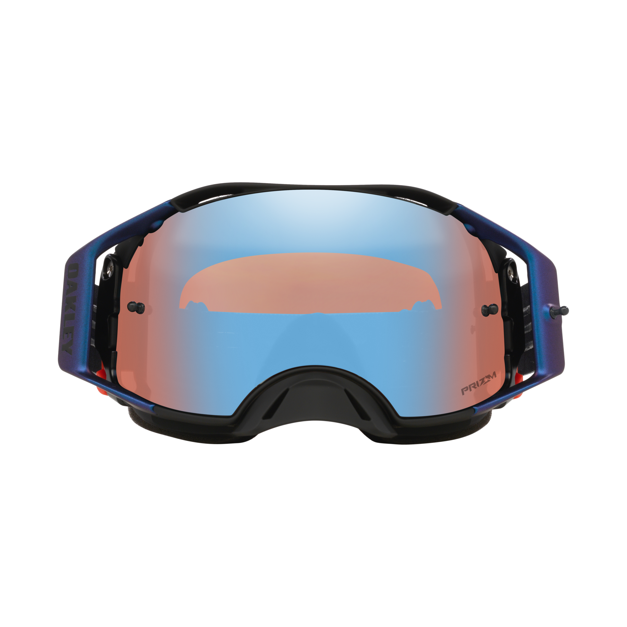 Oakley Airbrake Mx-Grey Strike Prizm Mx Sapphire Iridium