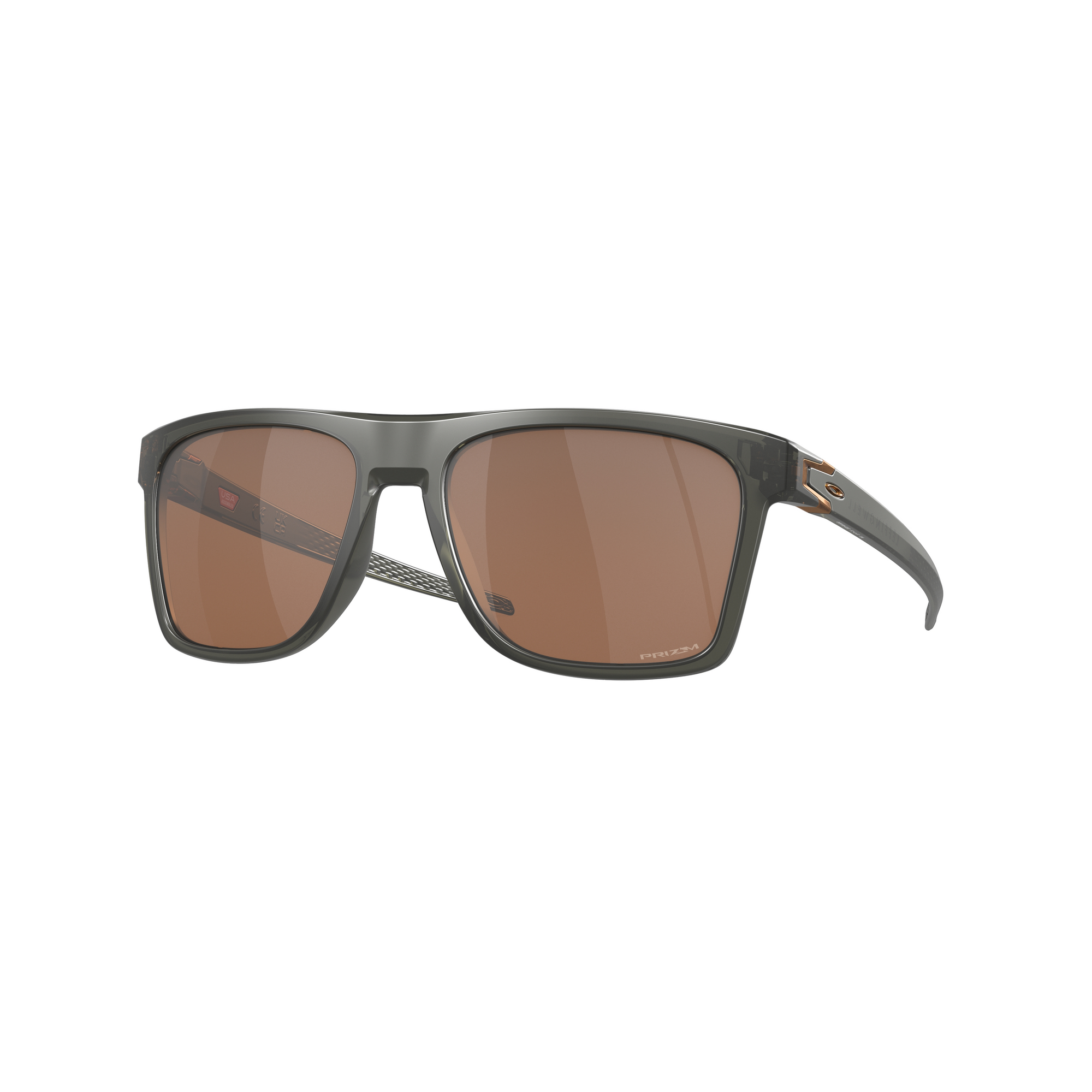 Oakley Leffingwell-Matte Grey Smoke Prizm Tungsten
