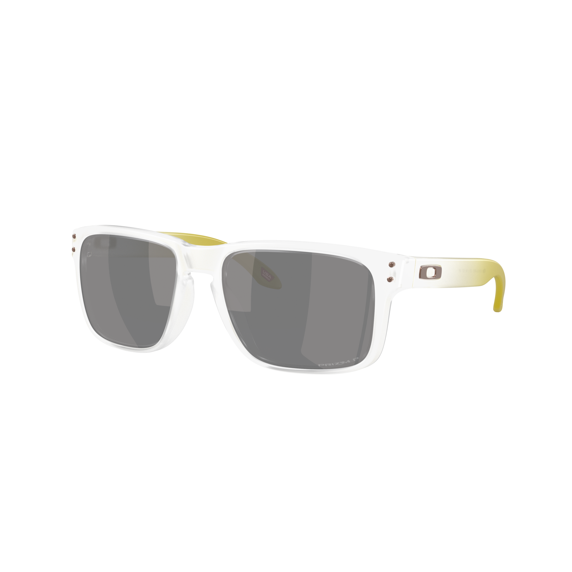 Oakley Holbrook - Matte Clear Prizm Black Polarized
