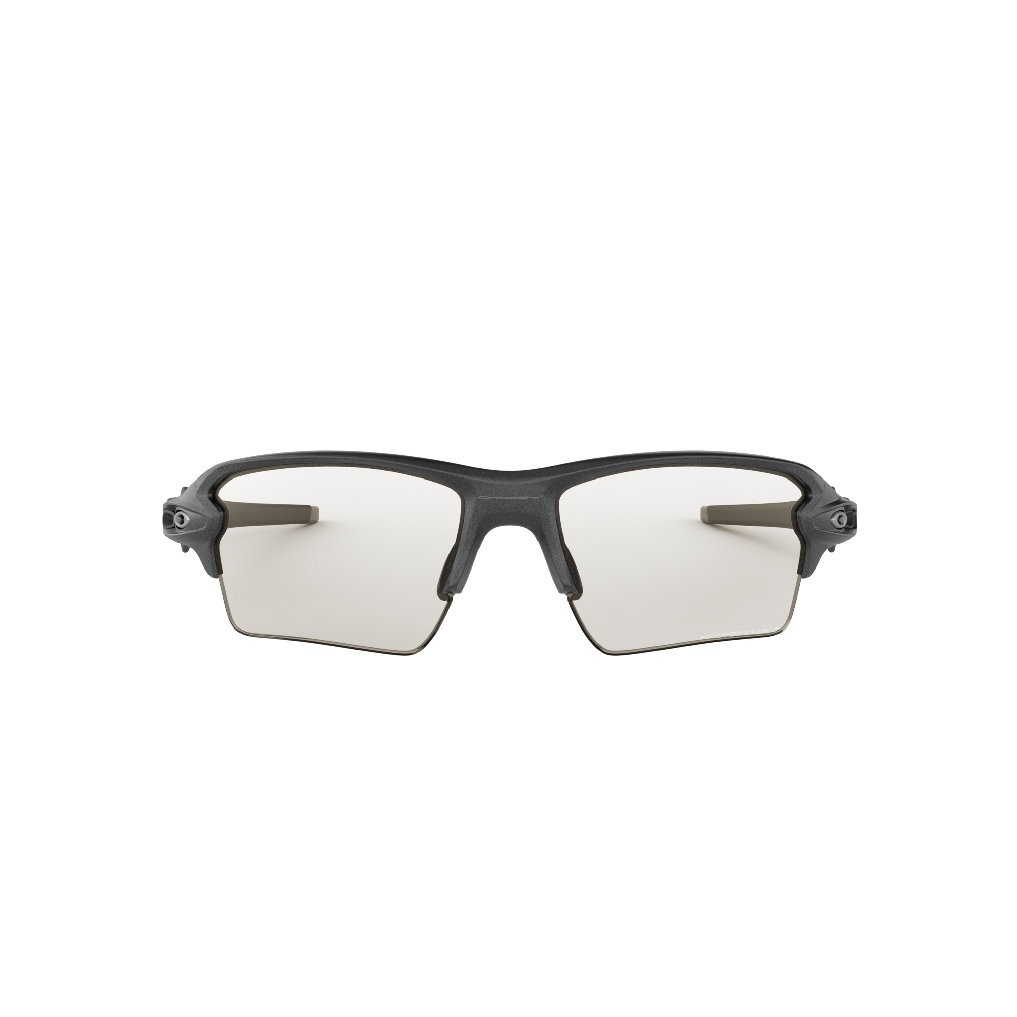 Oakley Flak 2.0 Xl-Steel Clear To Black Iridium Photochromic