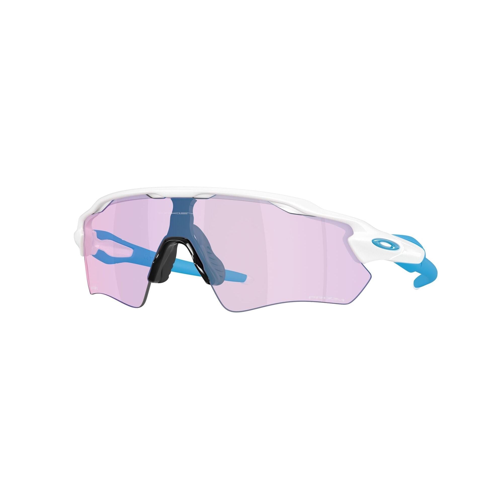 Radar Ev Path - Matte White Prizm Transitions Cobalt