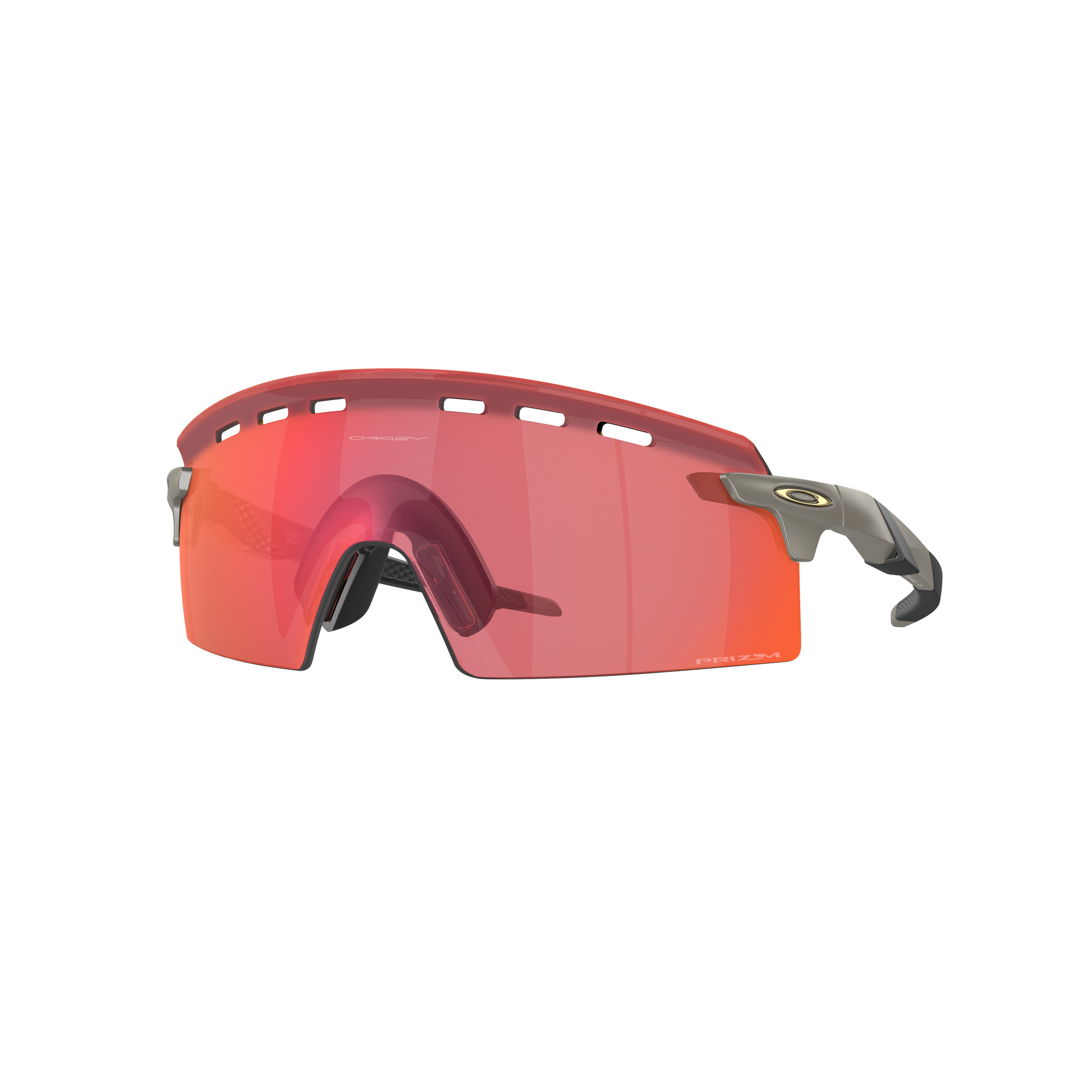 Oakley Encoder Strike Vented-Matte Onyx Prizm Trail Torch