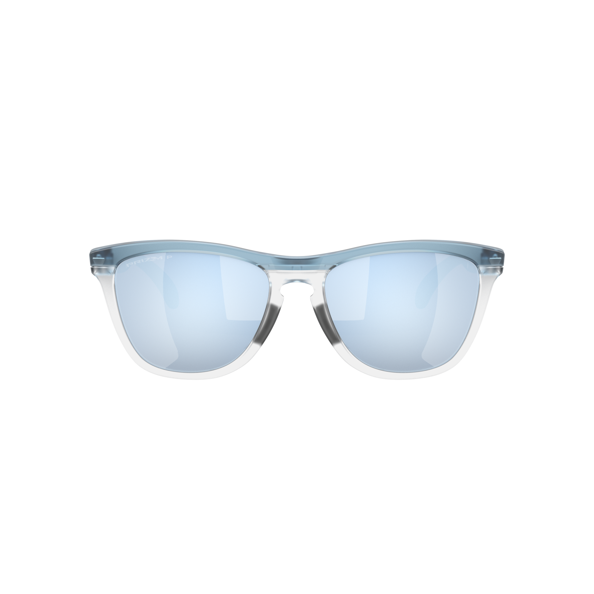 Oakley Frogskins Range-Transparent Stonewash Prizm Deep Water Polarized