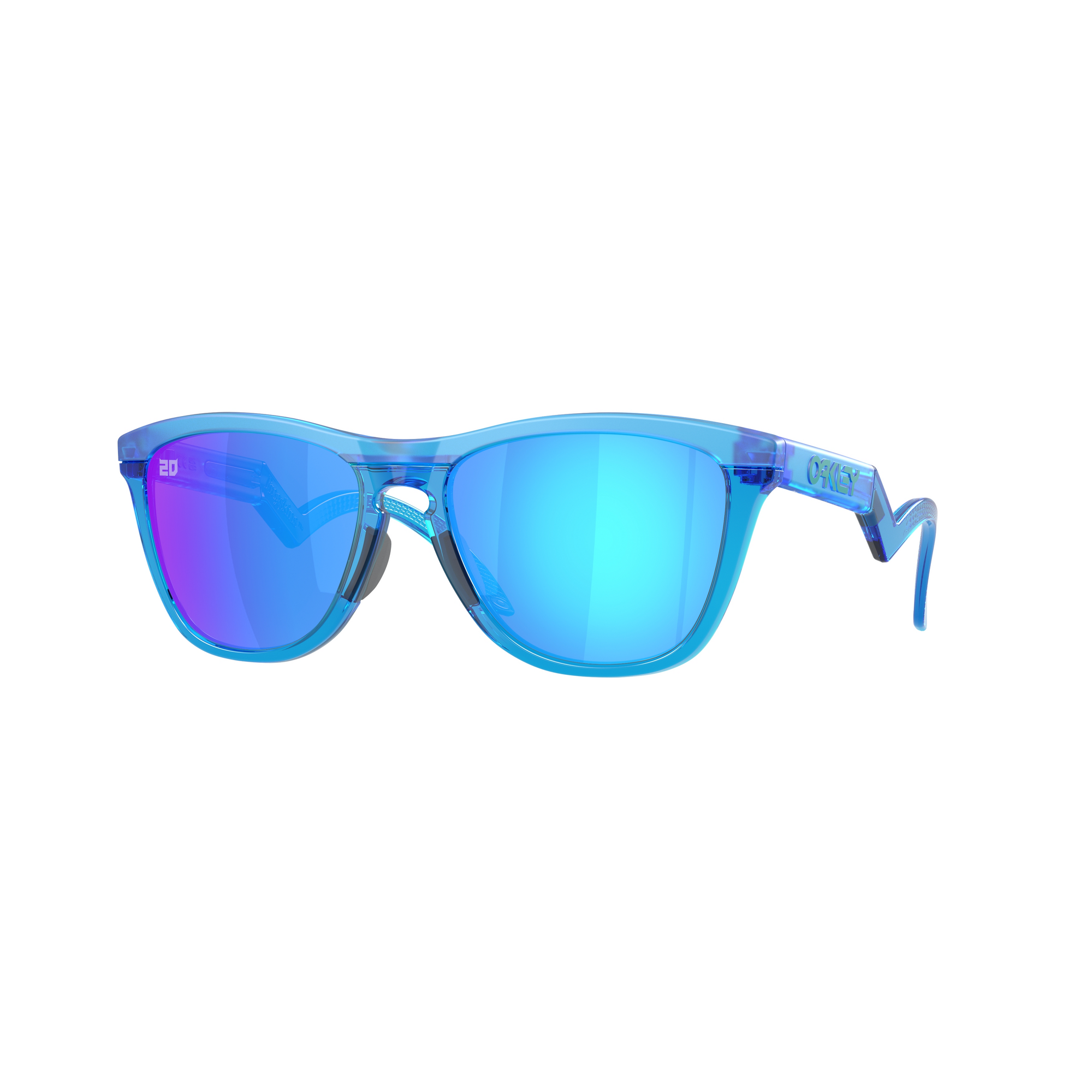 Oakley Frogskins Hybrid-Matt Acid Blue Prizm Sapphire