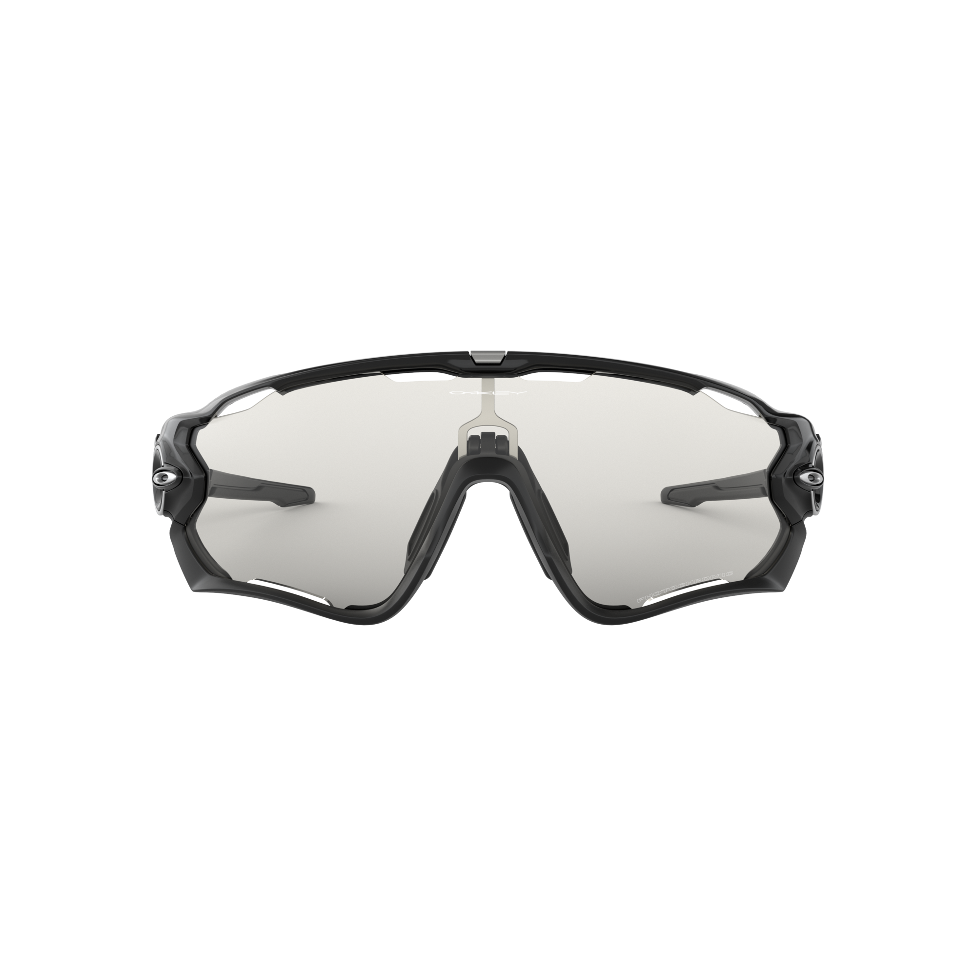 Oakley Jawbreaker-Polished Black Clear To Black Iridium Photochromic