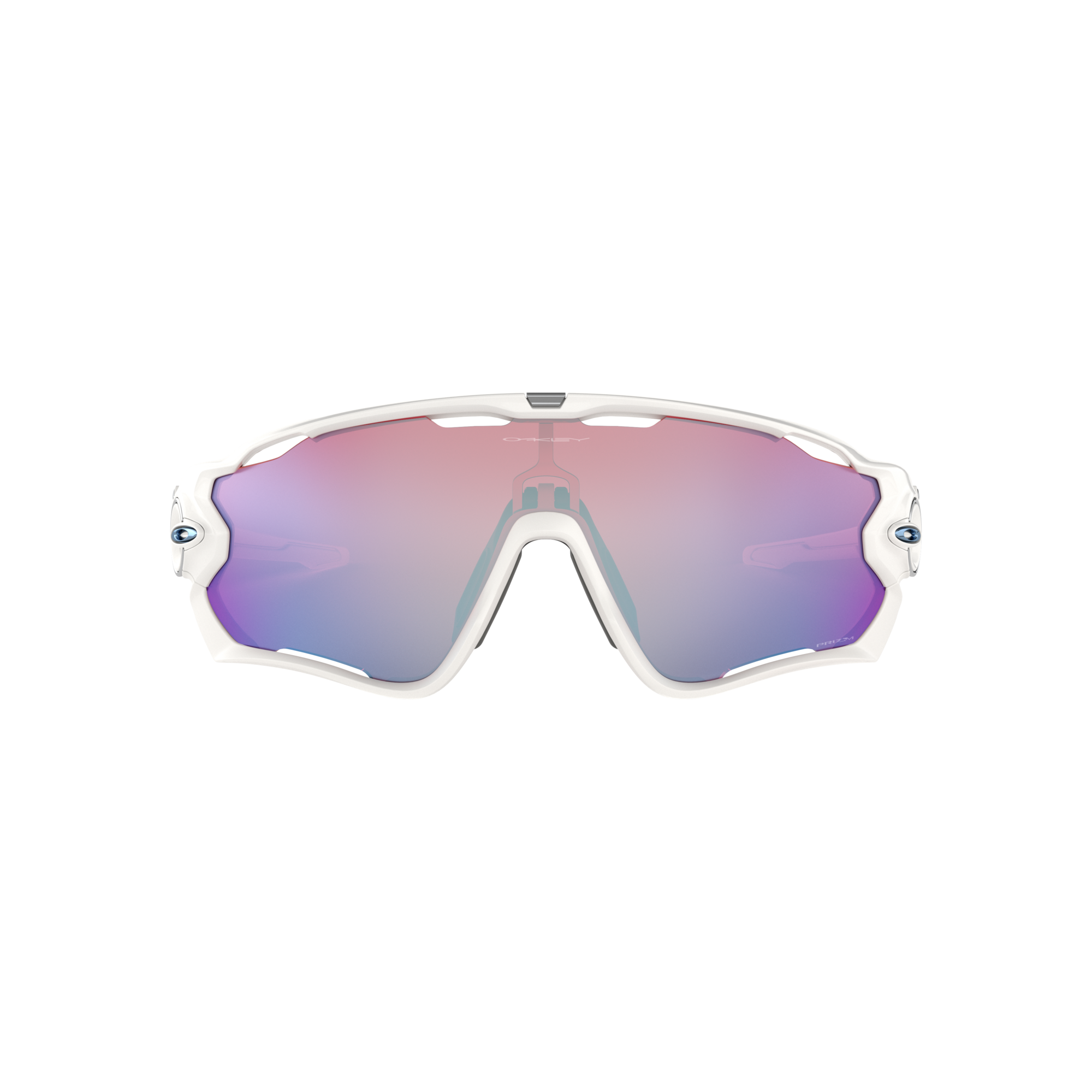 Oakley Jawbreaker-Polished White Prizm Snow Sapphire
