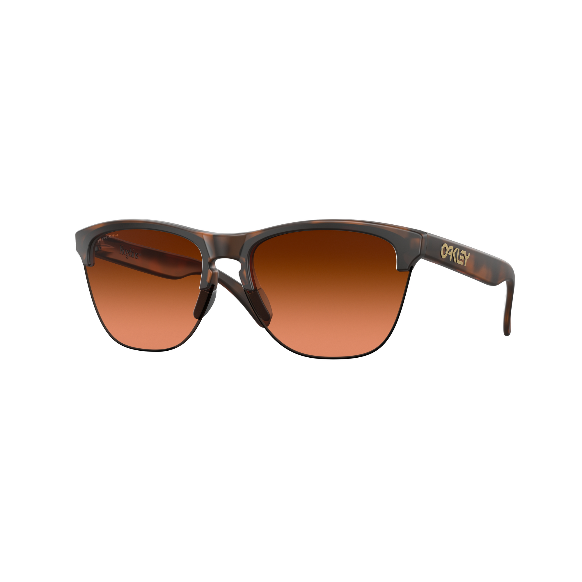 Oakley Frogskins Lite-Matte Brown Tortoise Prizm Brown Gradient