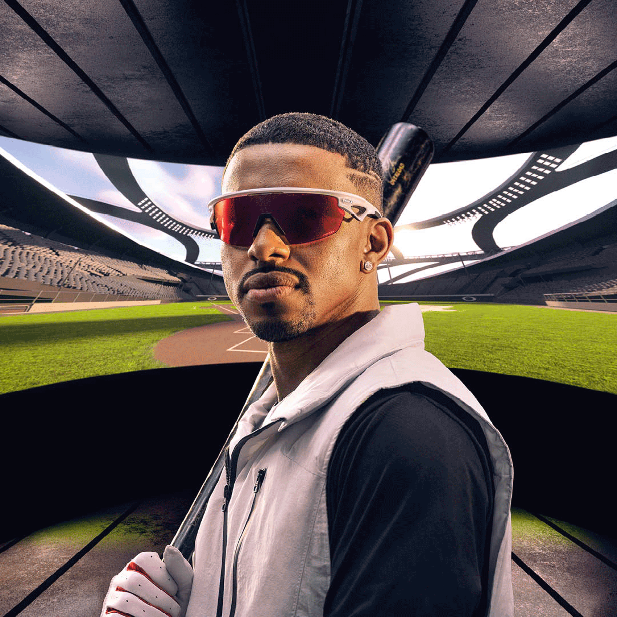 Oakley Sphaera-Matte White Prizm Field