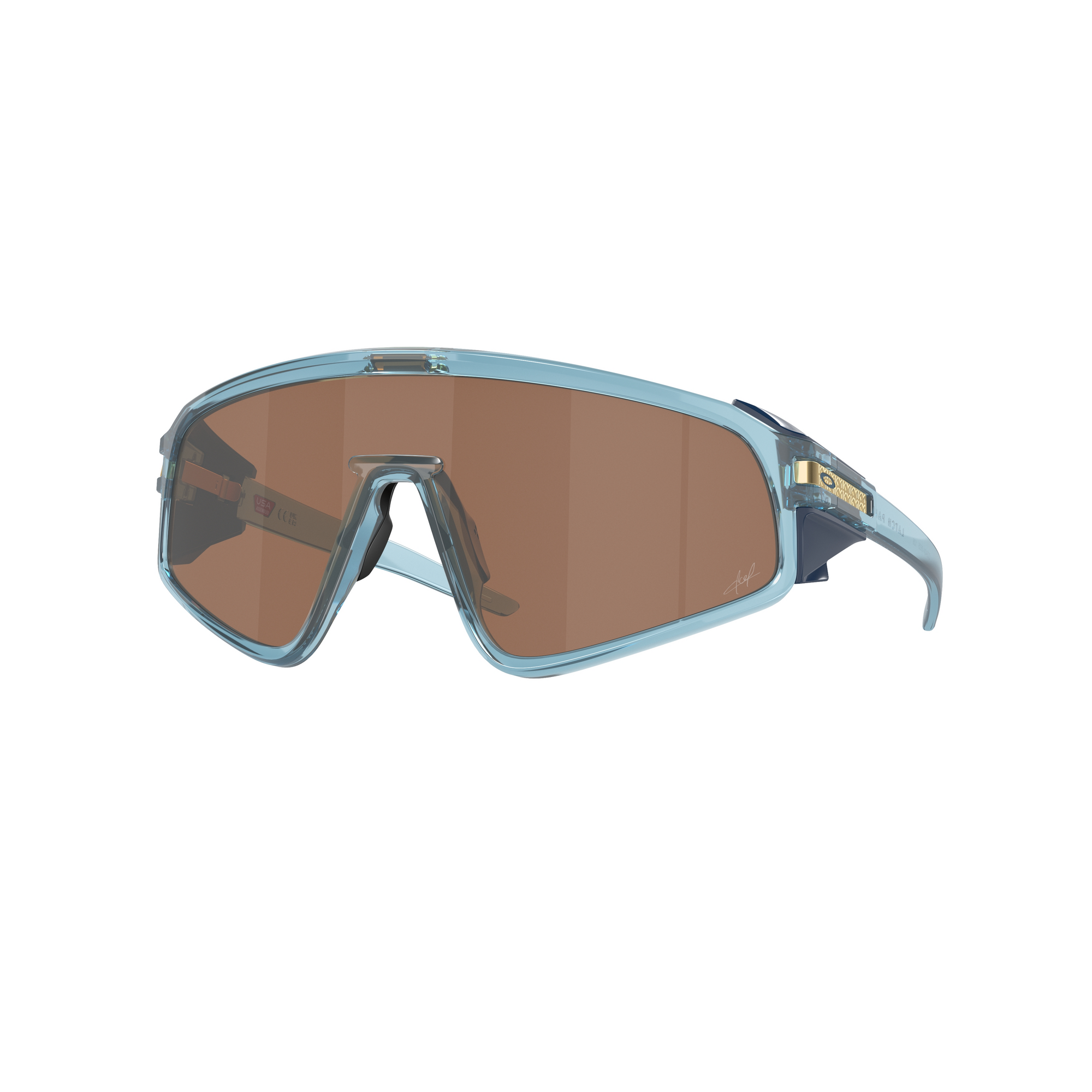 Oakley Latch Panel-Transparent Stonewash Prizm Tungsten