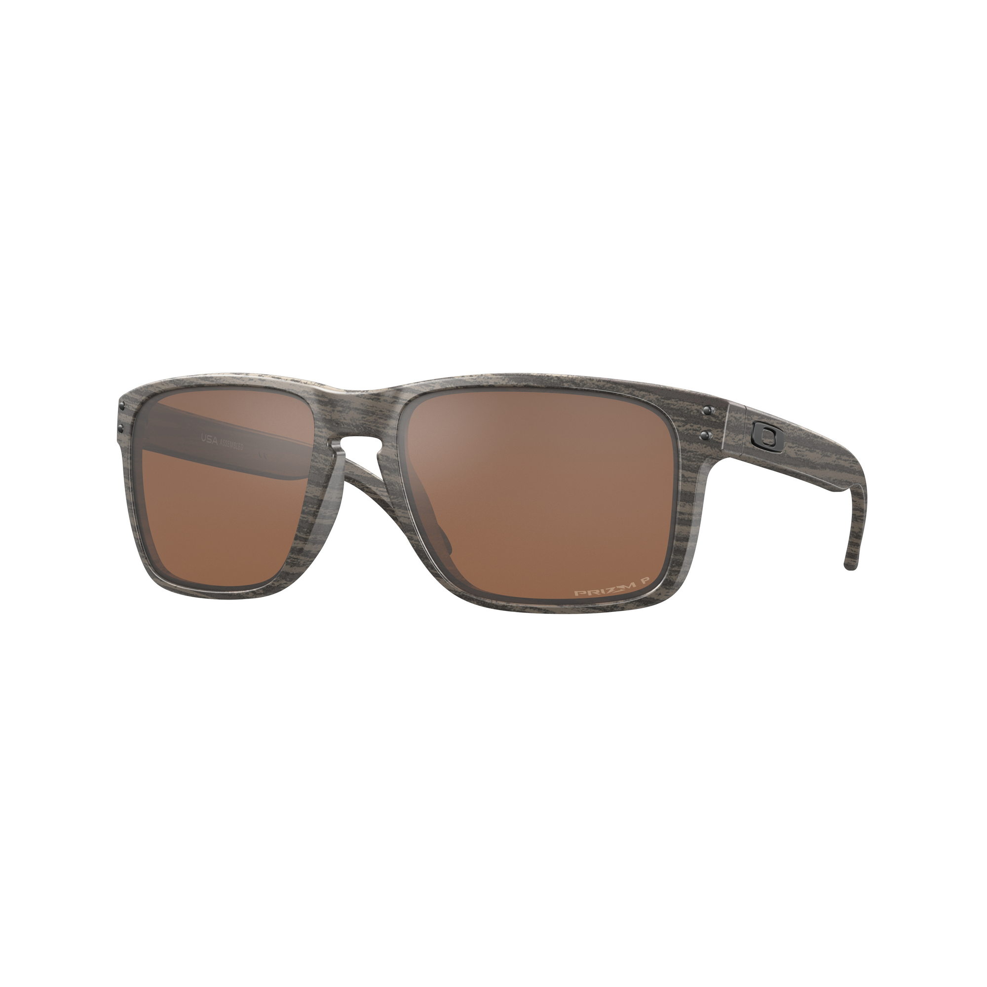 Oakley Holbrook Xl-Woodgrain Prizm Tungsten Polarized