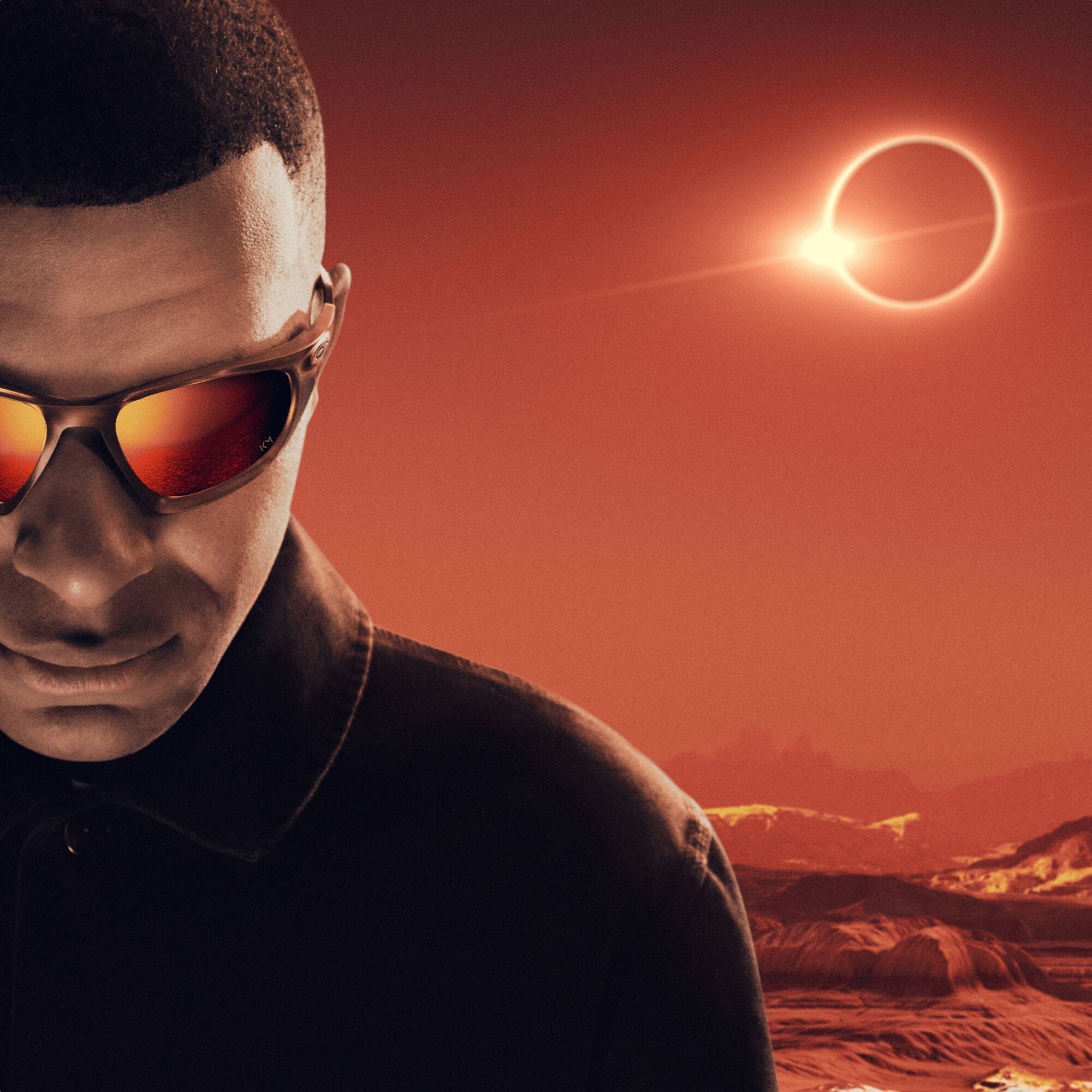 Oakley Lateralis-Matte Dark Amber Prizm Ruby