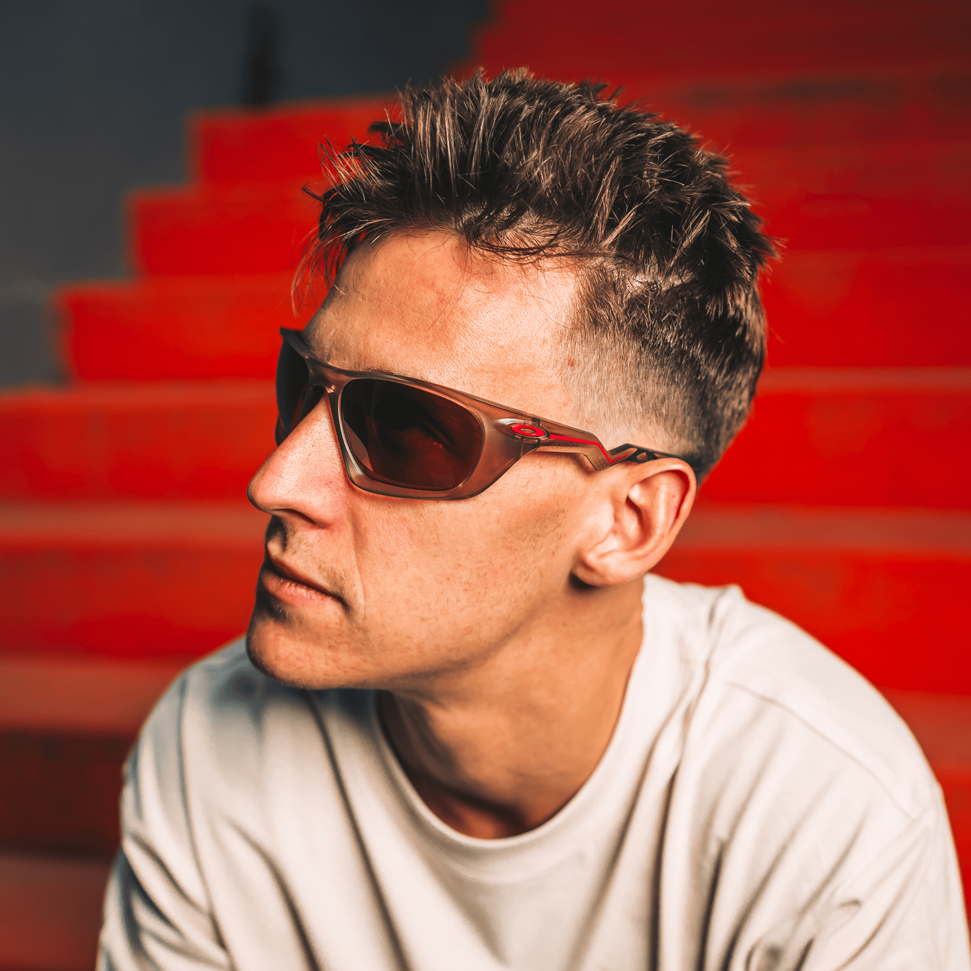 Oakley Lateralis Fabio Quartararo Signature Series - Matte Sepia Prizm Tungsten