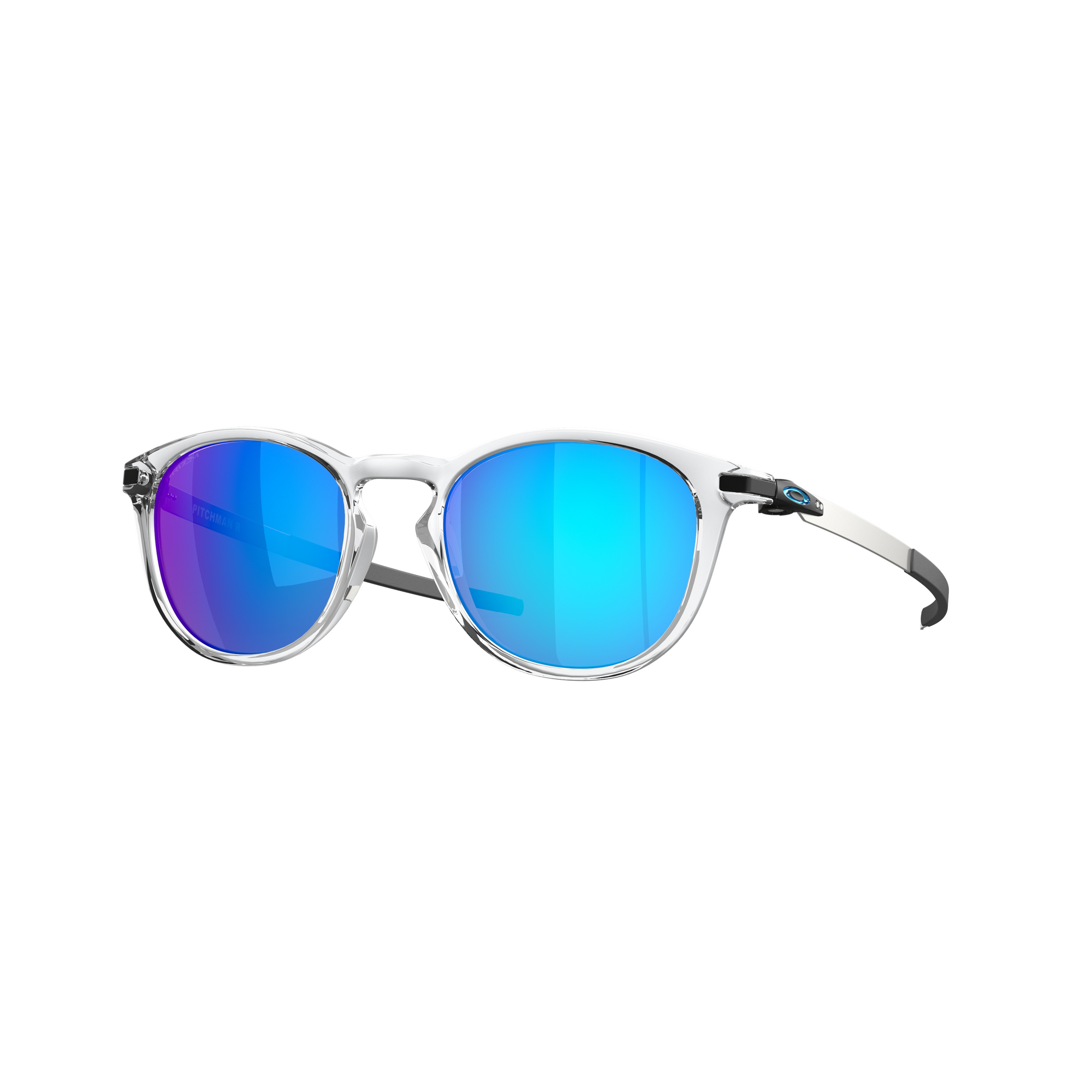 Oakley Pitchman R-Polished Clear Prizm Sapphire