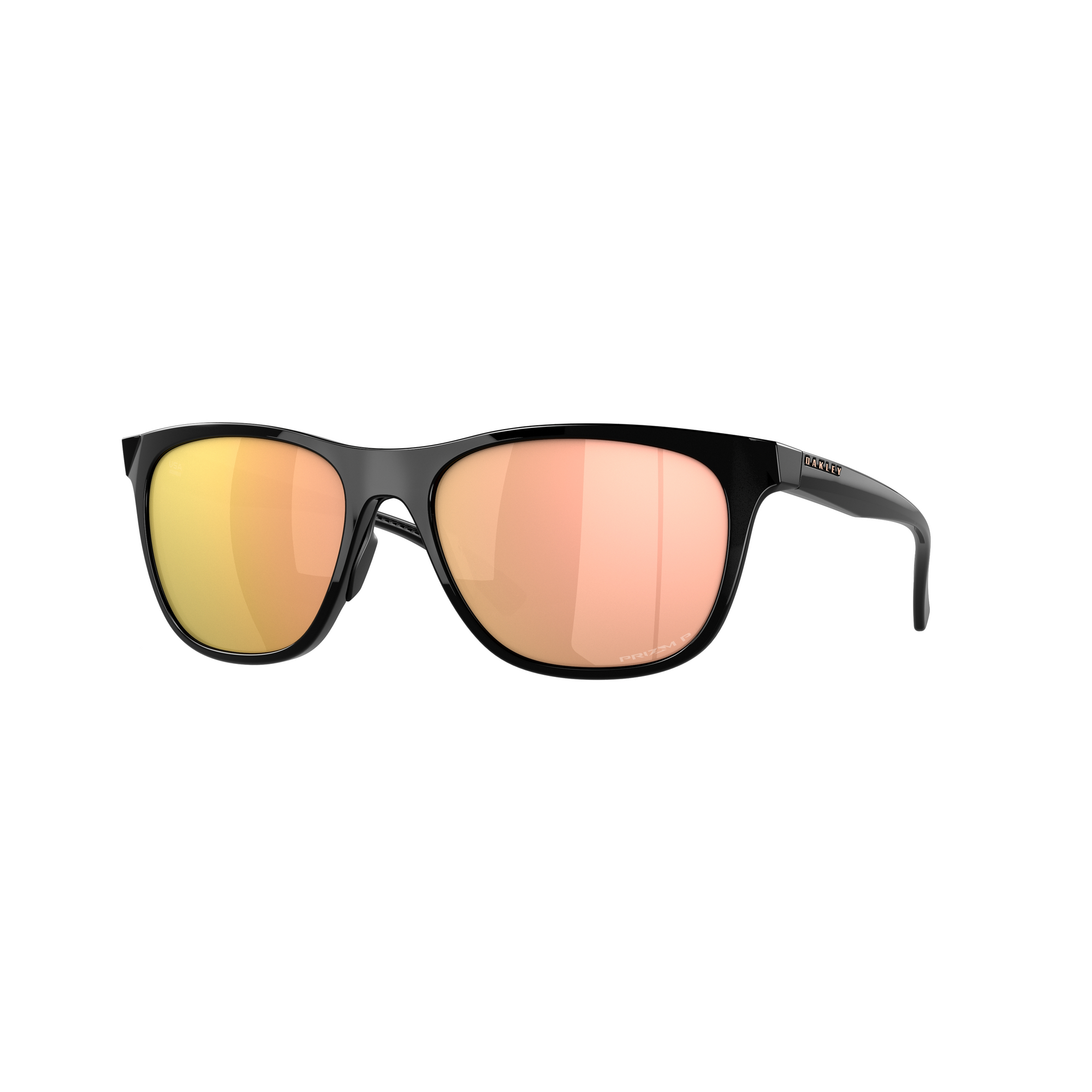 Oakley Leadline-Polished Black Prizm Rose Gold Polarized
