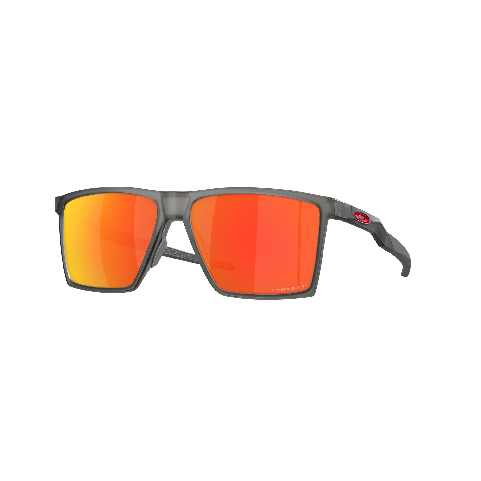 Oakley Futurity Sun-Satin Grey Smoke Prizm Ruby Polarized
