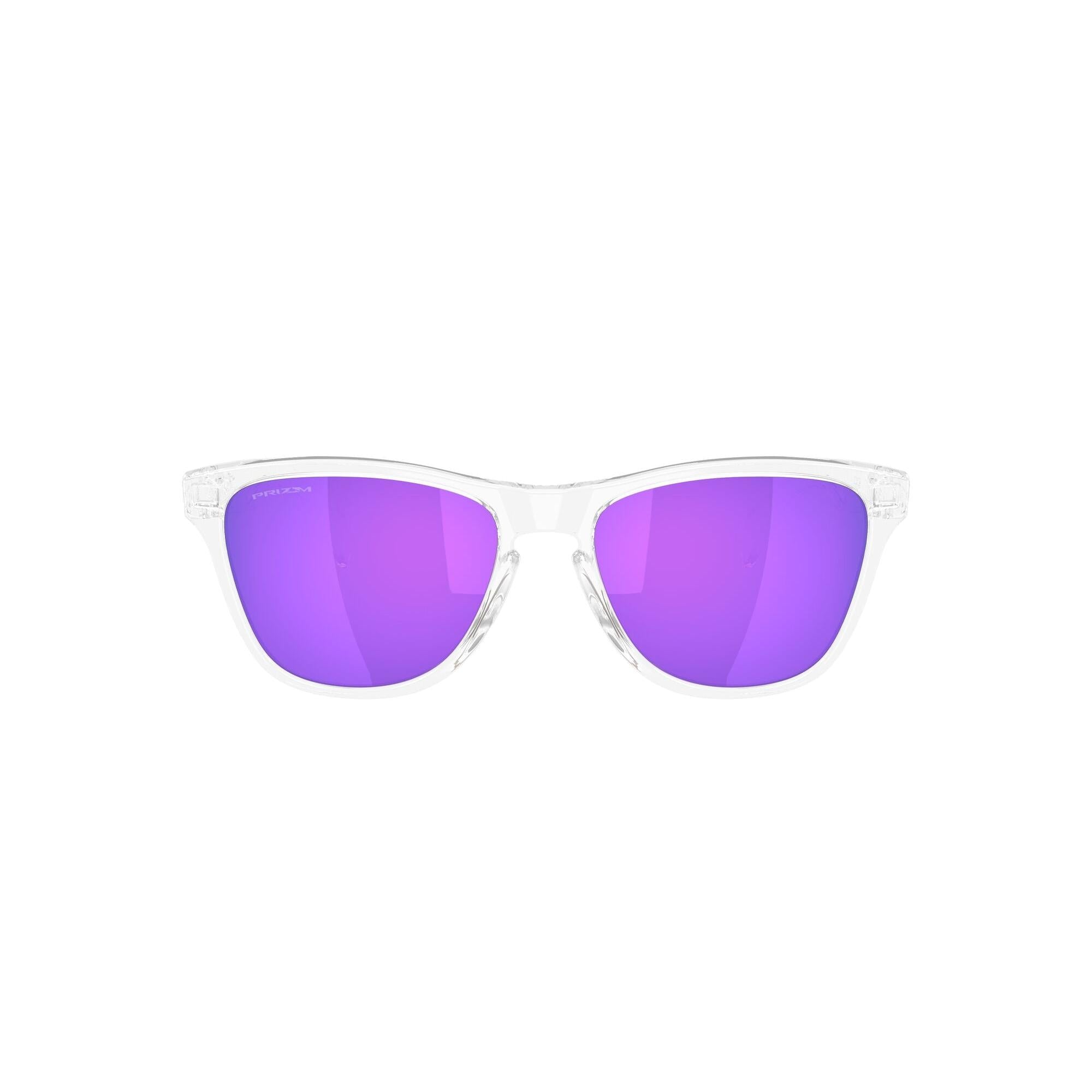 Frogskins S - Polished Clear Prizm Violet