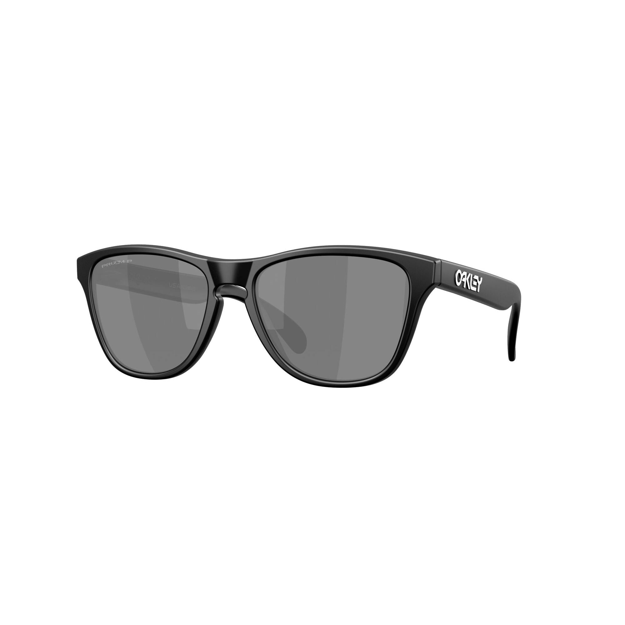 Frogskins S - Matte Black Prizm Black Polarized
