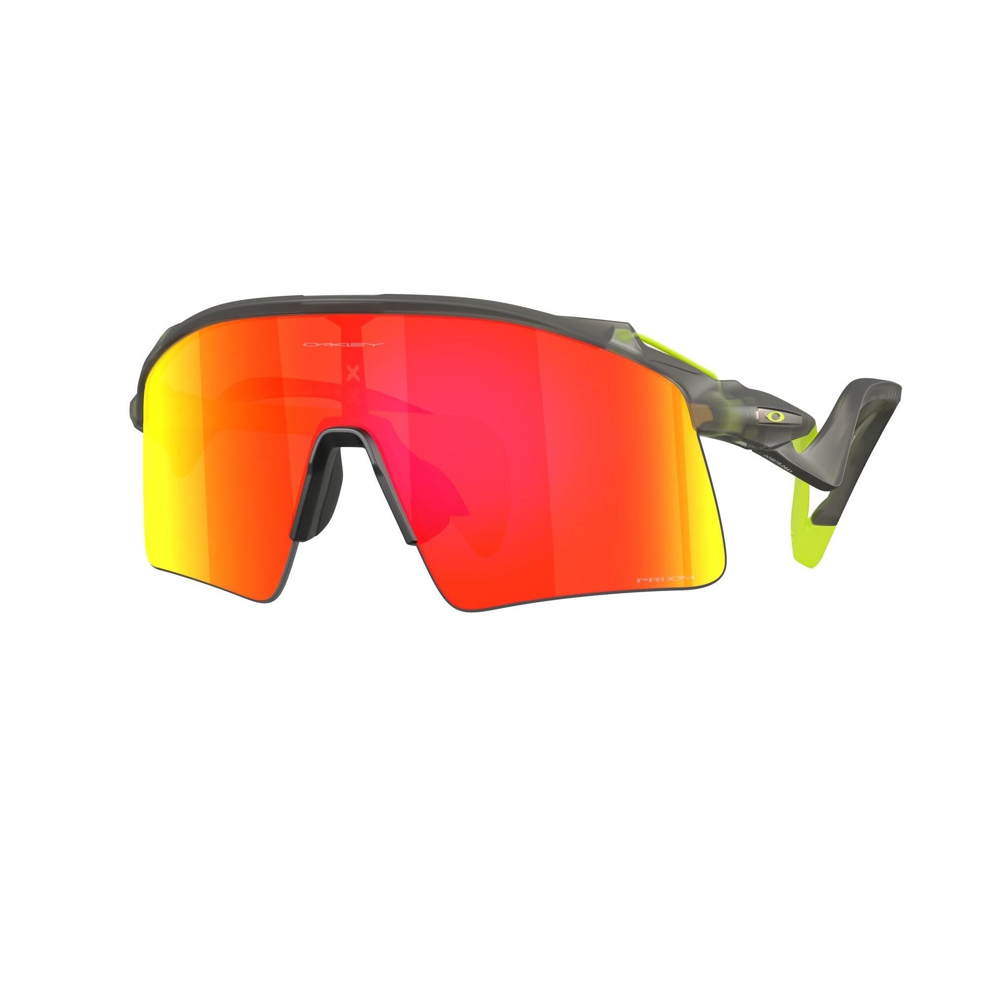 Oakley Stunt Wing-Matte Grey Smoke Prizm Ruby