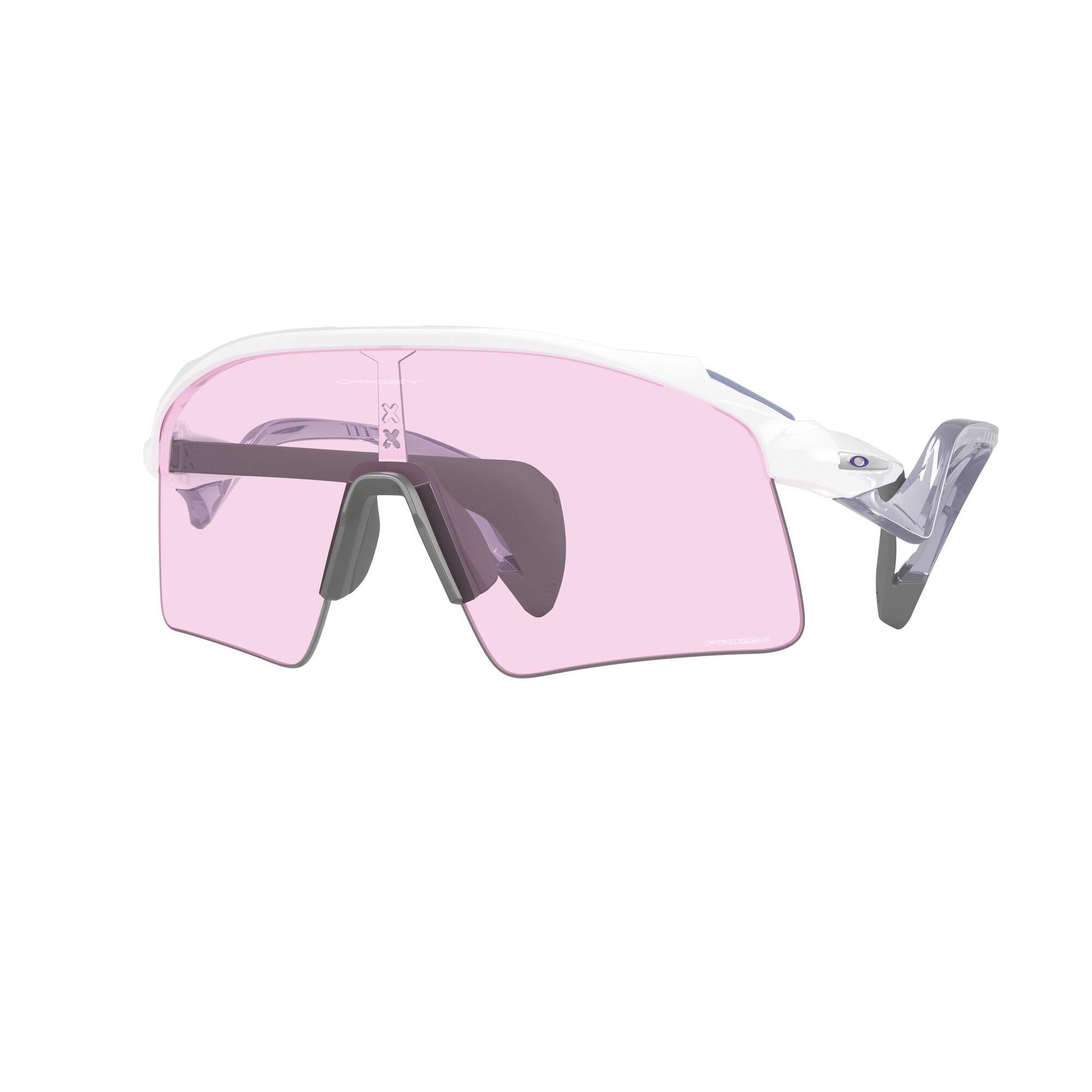 Oakley Stunt Wing-Polished White Prizm Low Light