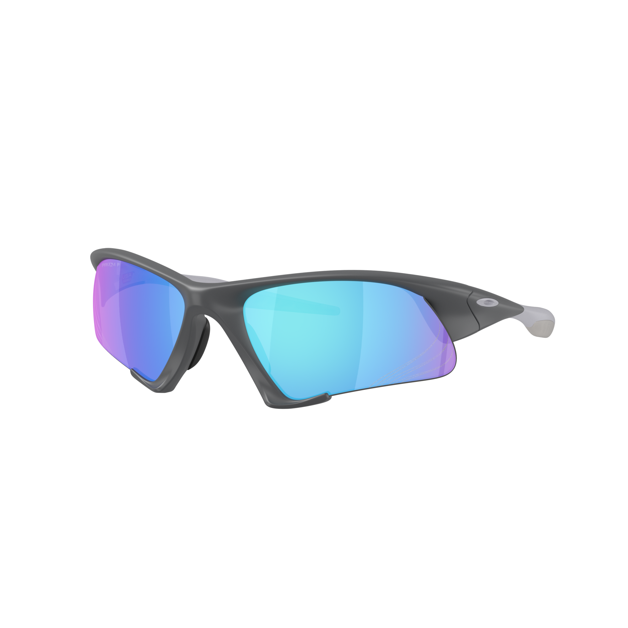 Oakley Suture Jacket - Matte Carbon Prizm Sapphire Polarized