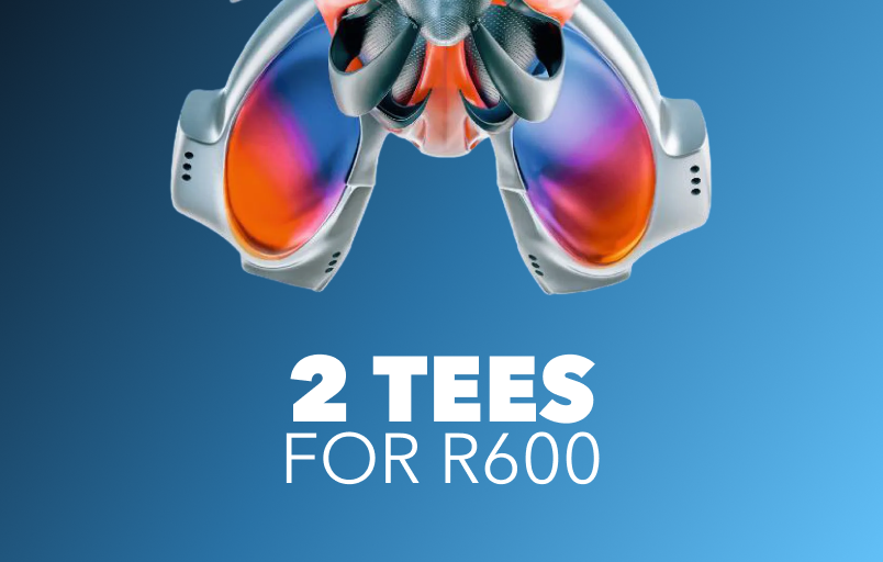 2 Tees for R600 Banner