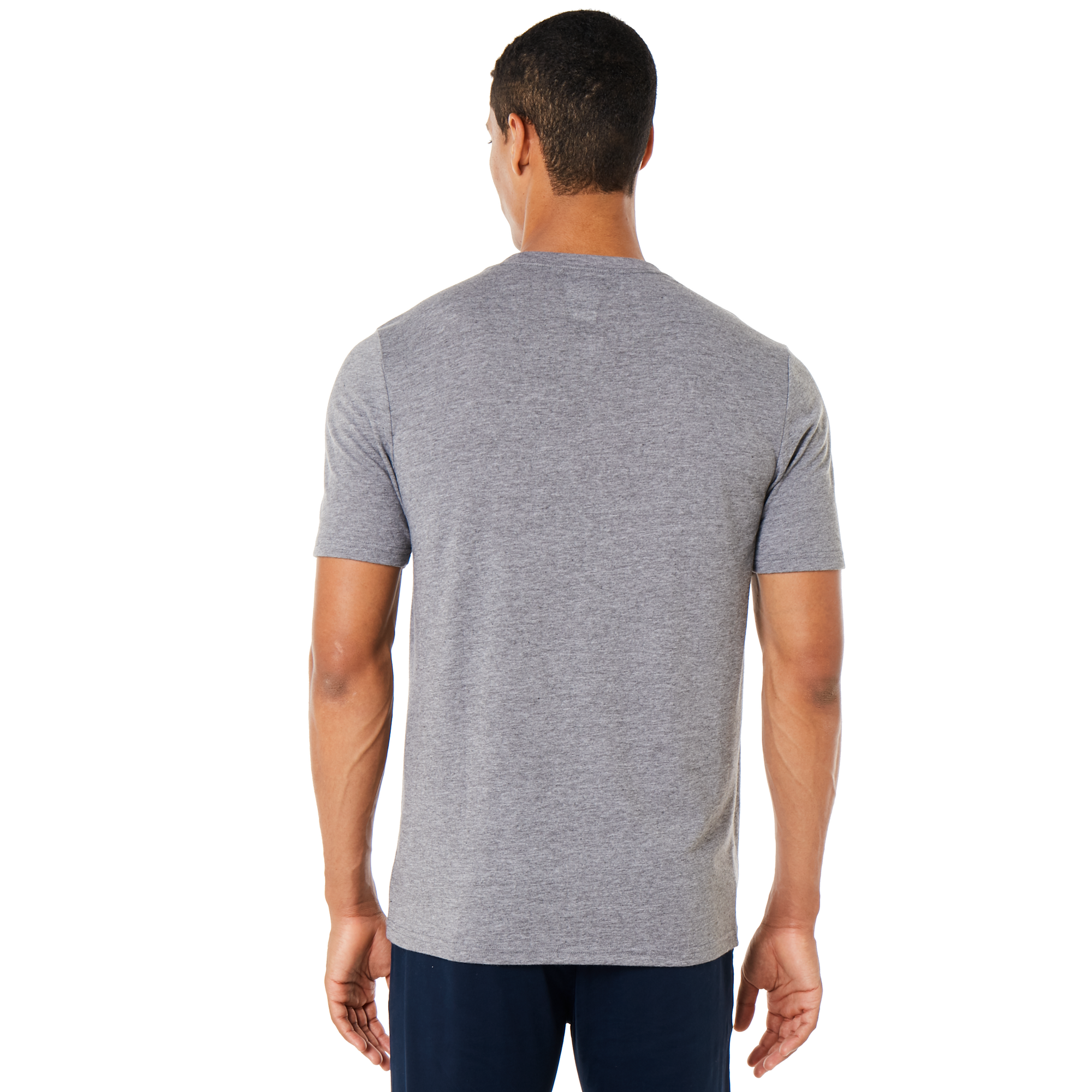 Oakley Bark New Ss Tee-Athletic Heather Grey