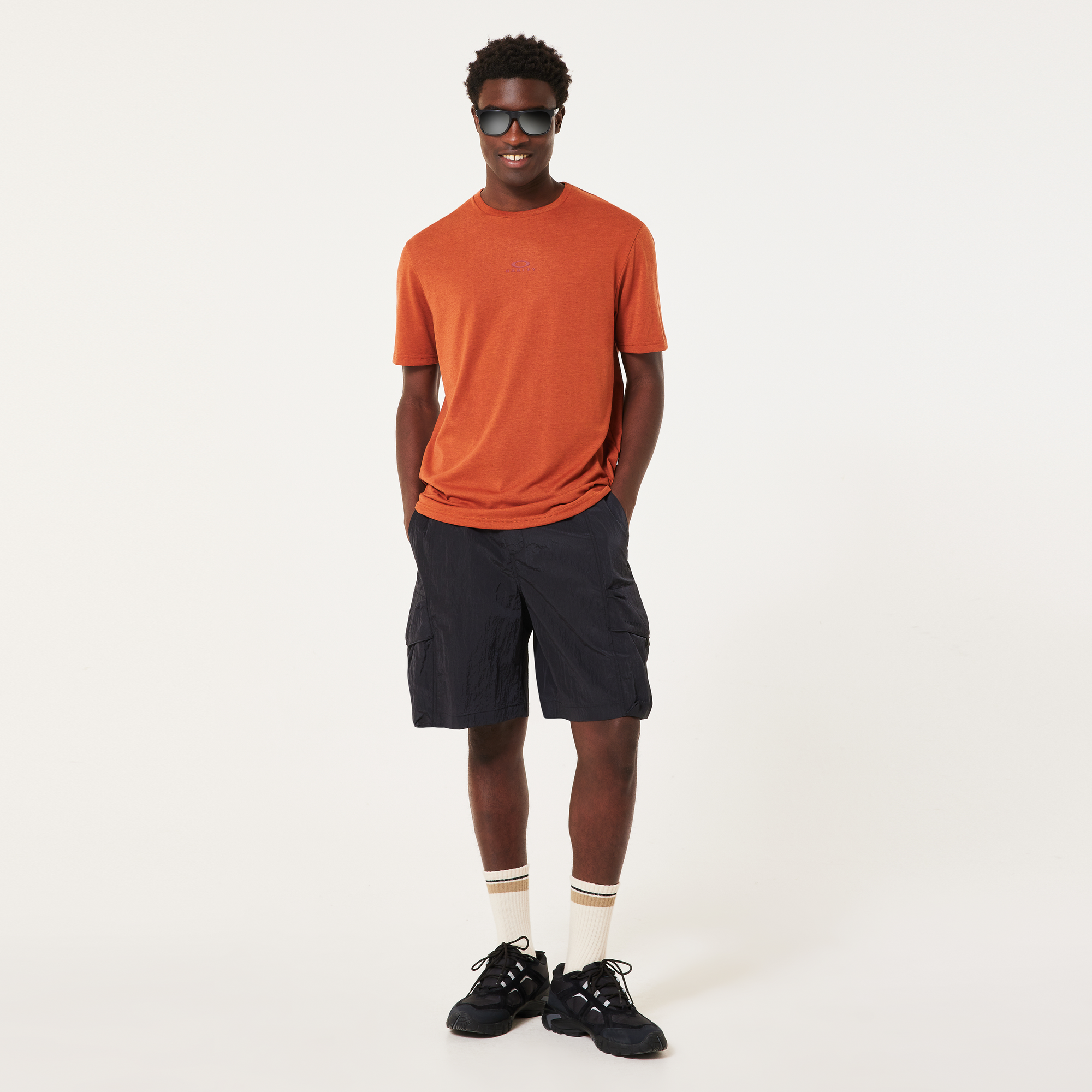 Oakley Bark New Ss Tee-Auburn
