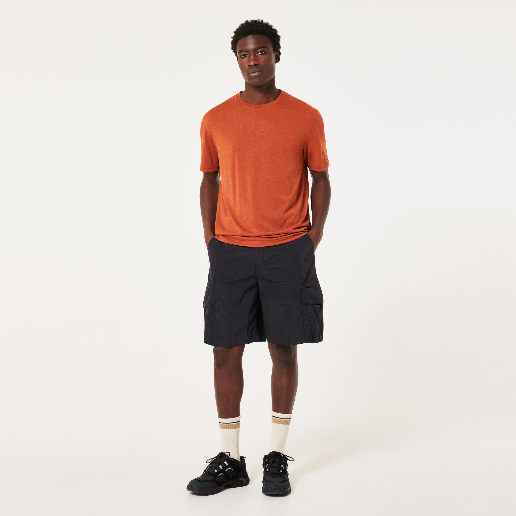Oakley Bark New Ss Tee-Auburn