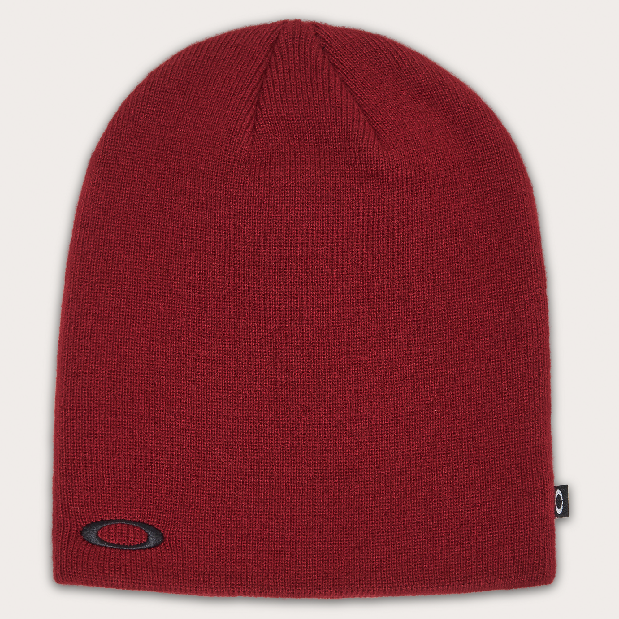Oakley Fine Knit Beanie-Iron Red