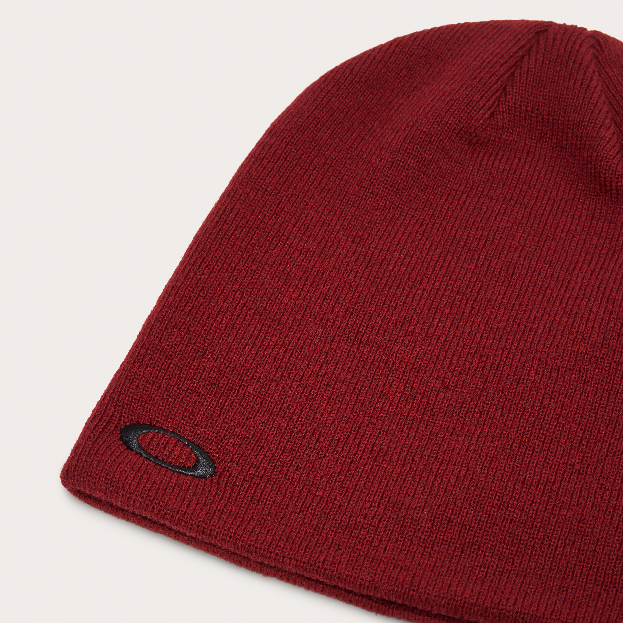 Oakley Fine Knit Beanie-Iron Red