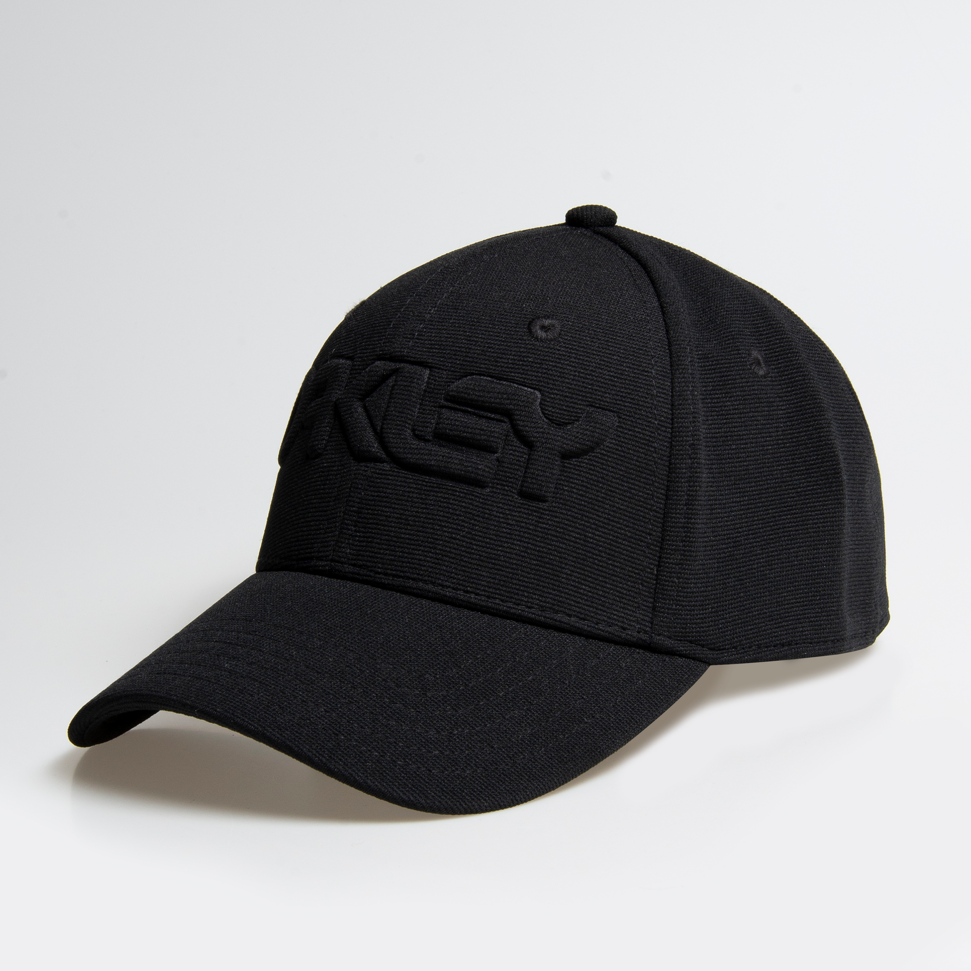 Oakley 6-Panel Stretch Cap -  Embossed-Blackout