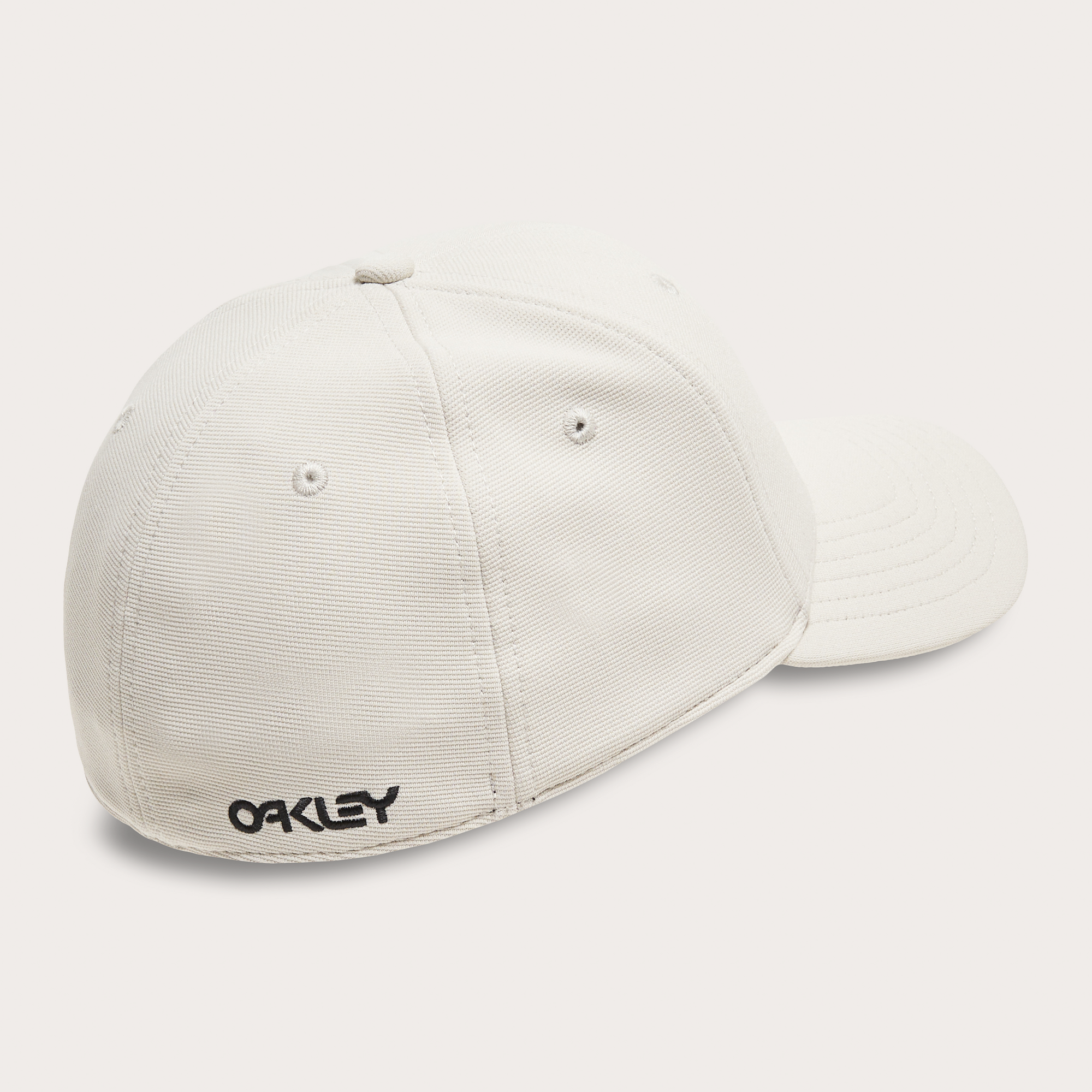 Oakley 6-Panel Stretch Cap - Metallic-Mist/Black