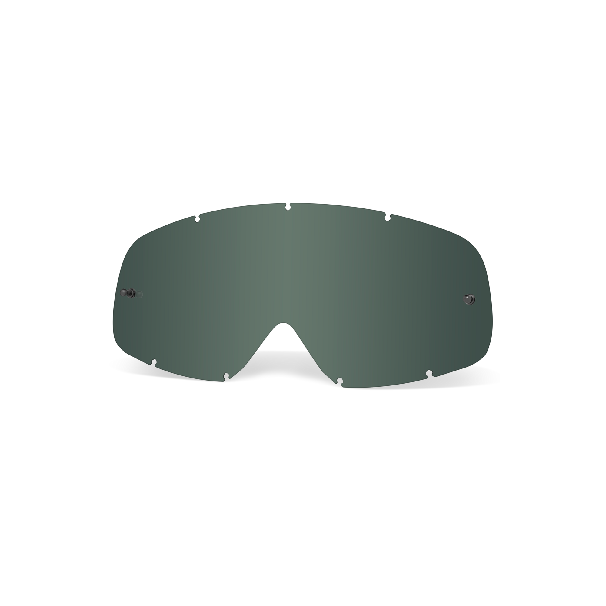Oakley O-Frame Mx Replacement Lens Dark Grey- Dark Grey