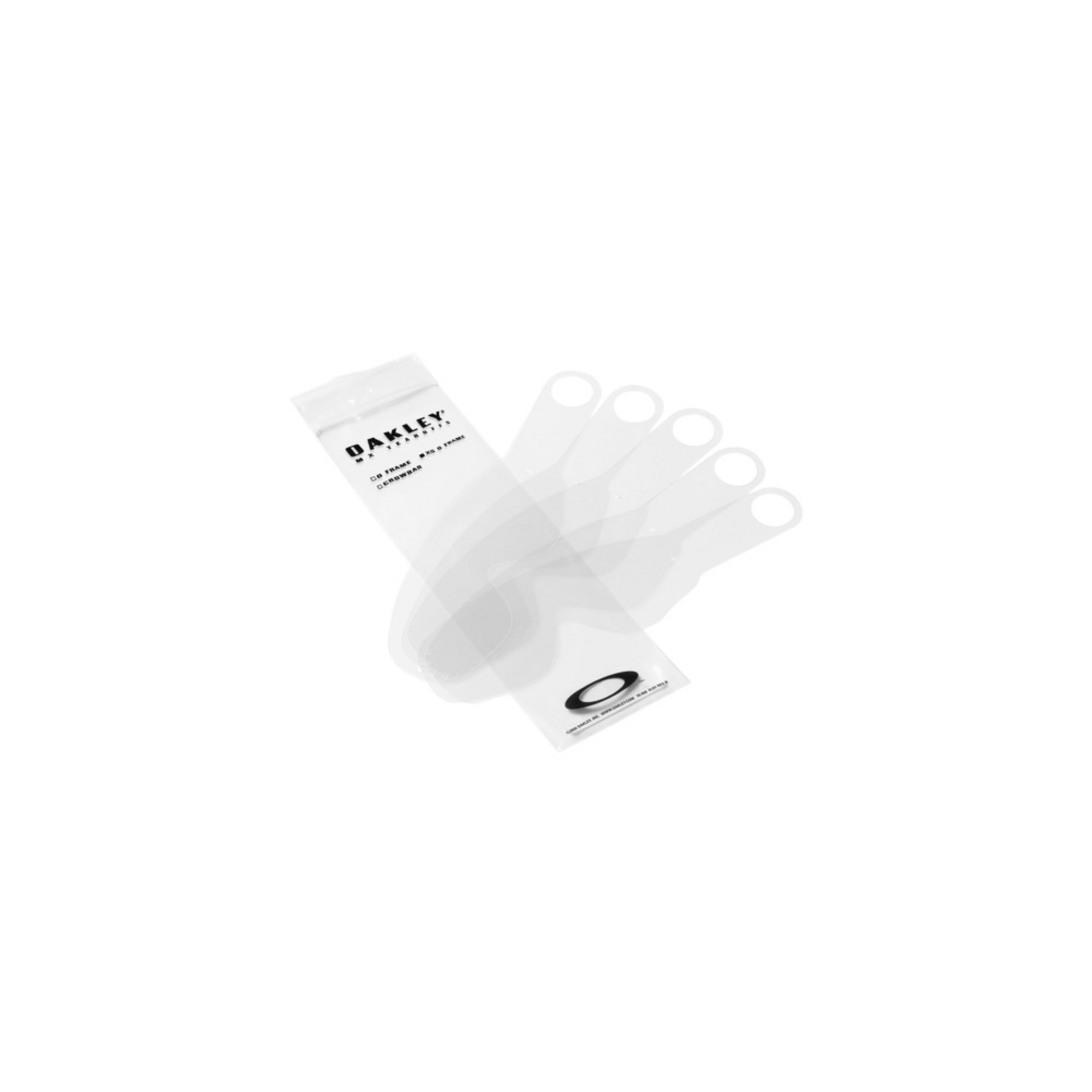 Oakley Xs-O-Frame Tear-Offs - 25 Pack-Clear