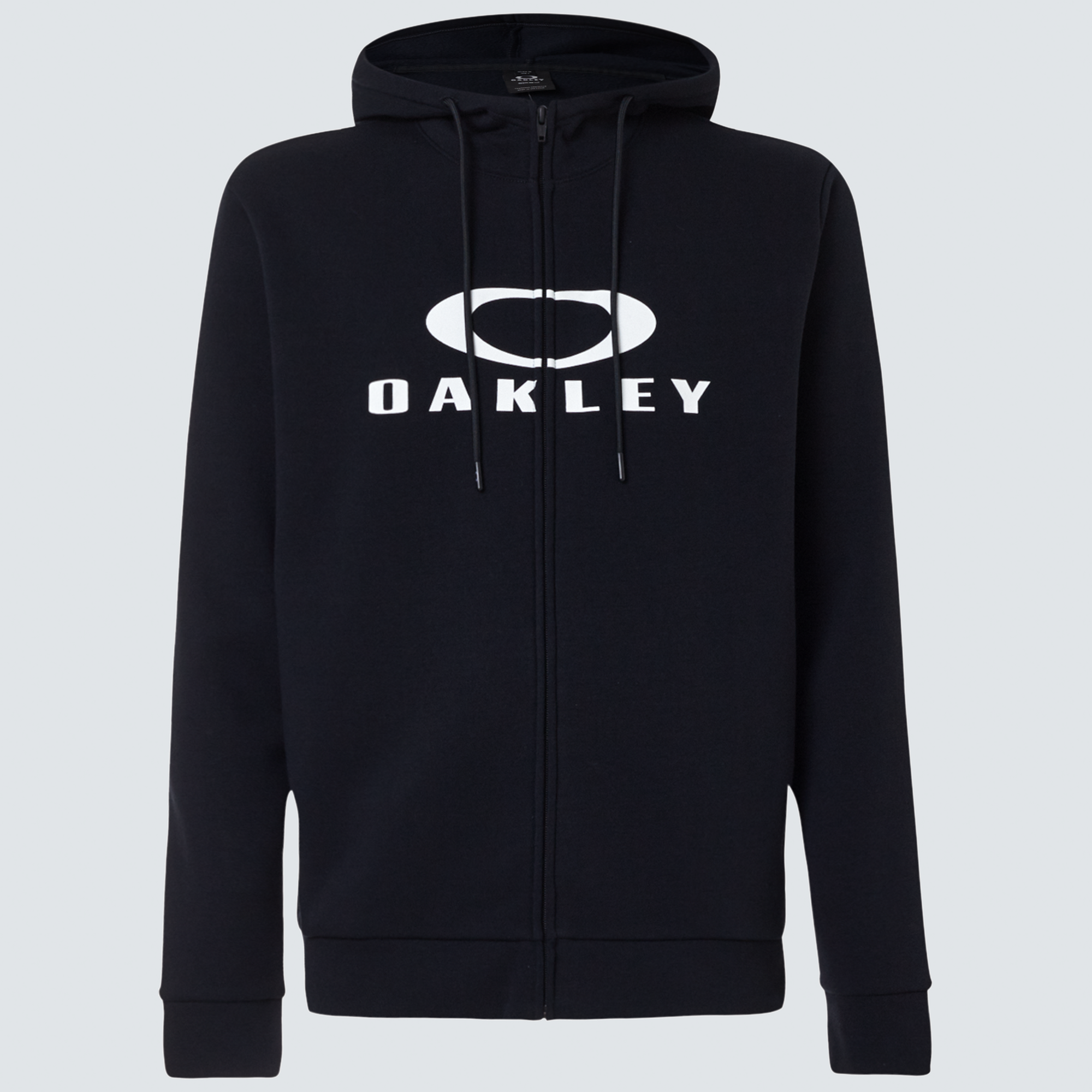 Oakley Bark Full Zip Hoodie 2.0-Black/White
