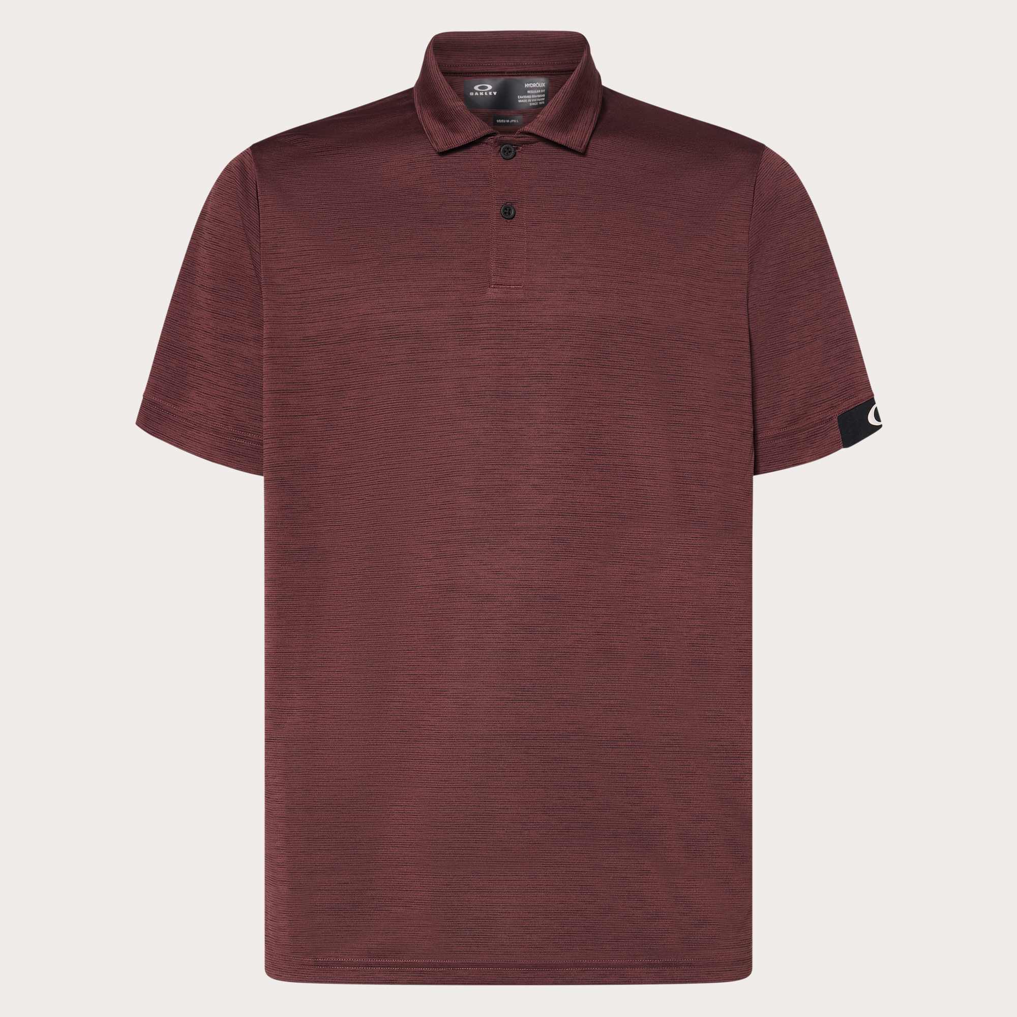 Oakley Gravity Pro Polo-Grenache/Black Hthr